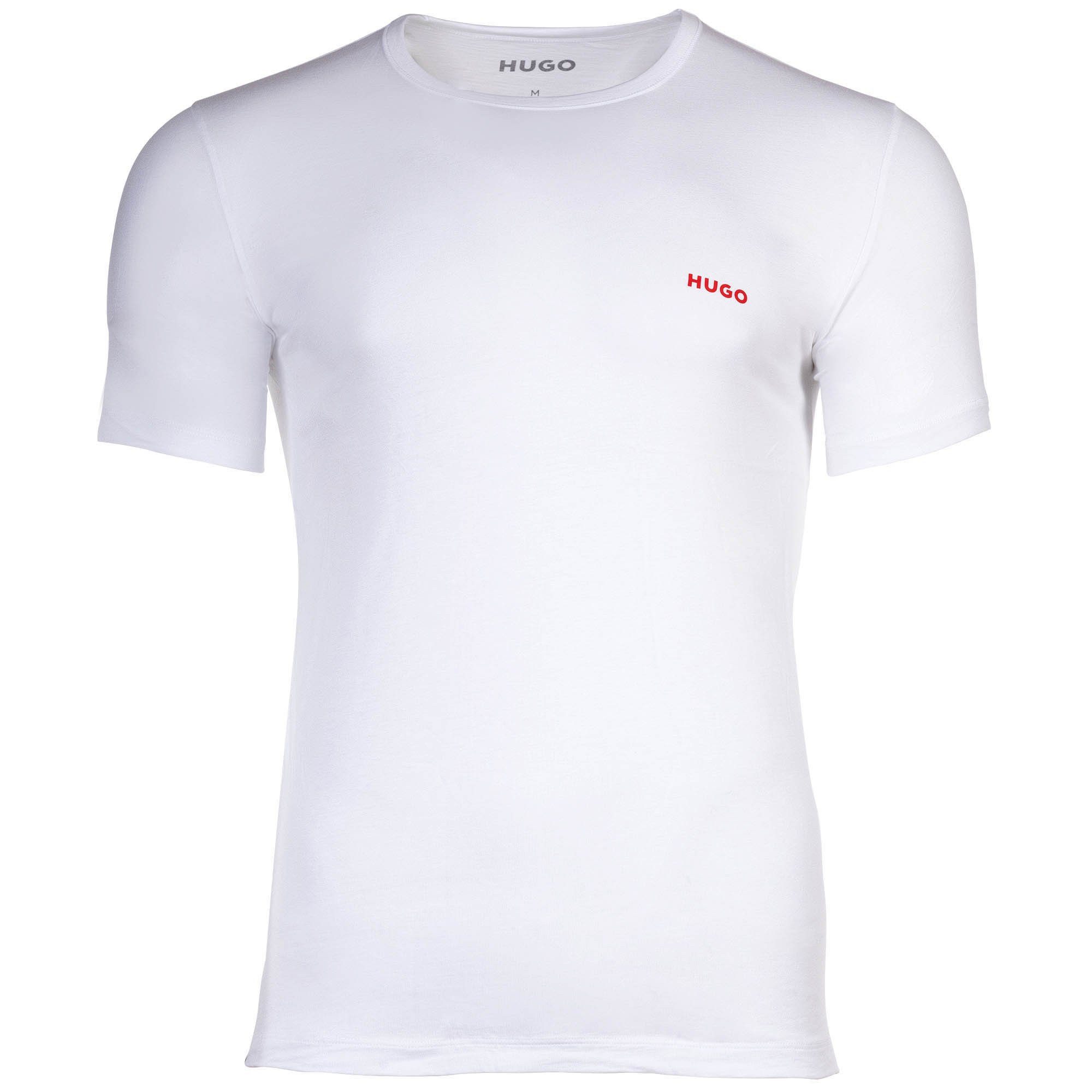 HUGO T-Shirt Herren T-Shirt 3er Pack Baumwolle (Packung, 3er Pack) günstig online kaufen