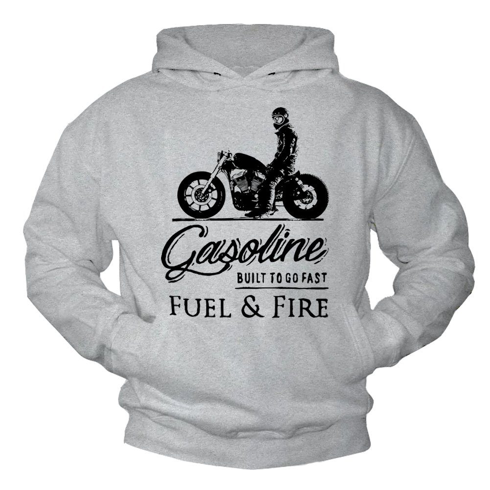 Kapuzenpullover Herren Pulli Motorrad Sweatshirt BIker Hoodie Männer Geschenke