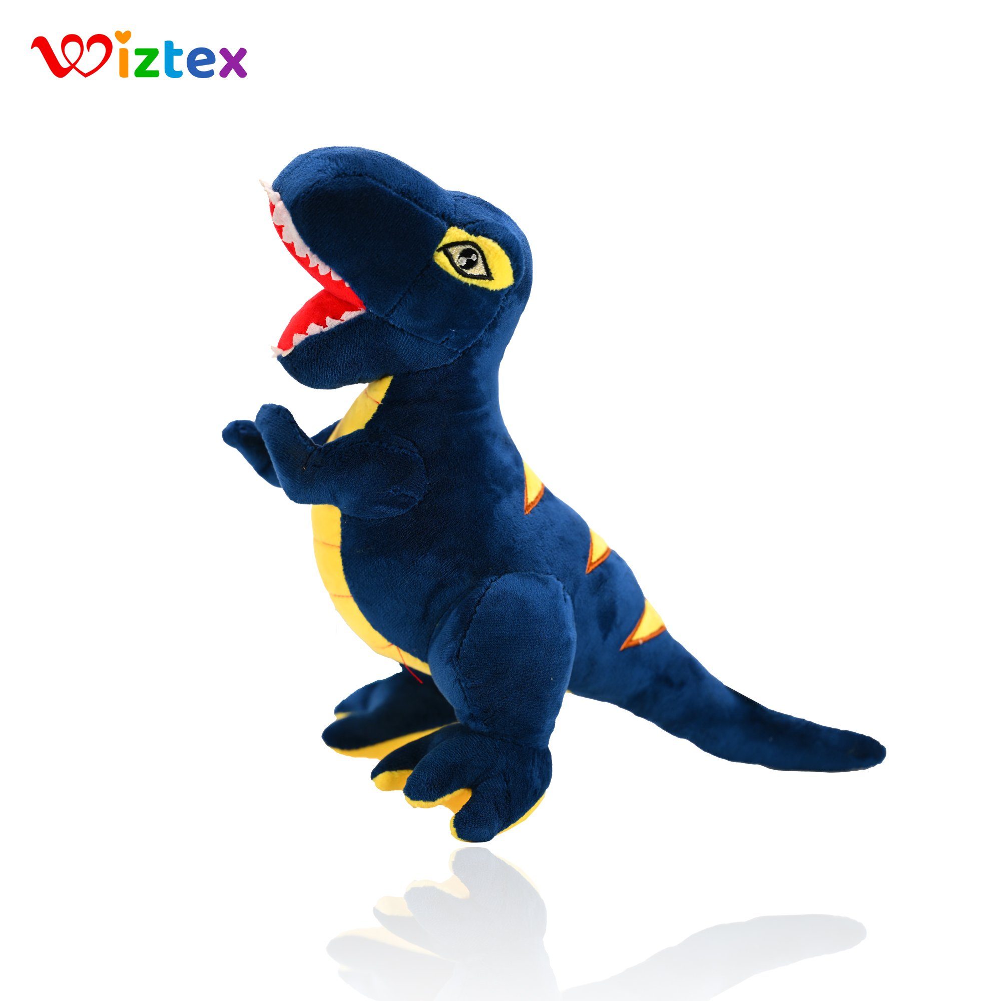 Wiztex Kuscheltier Dinosaurier Plüschtier, 30 cm Stofftier Premium Geschenk für Kinder