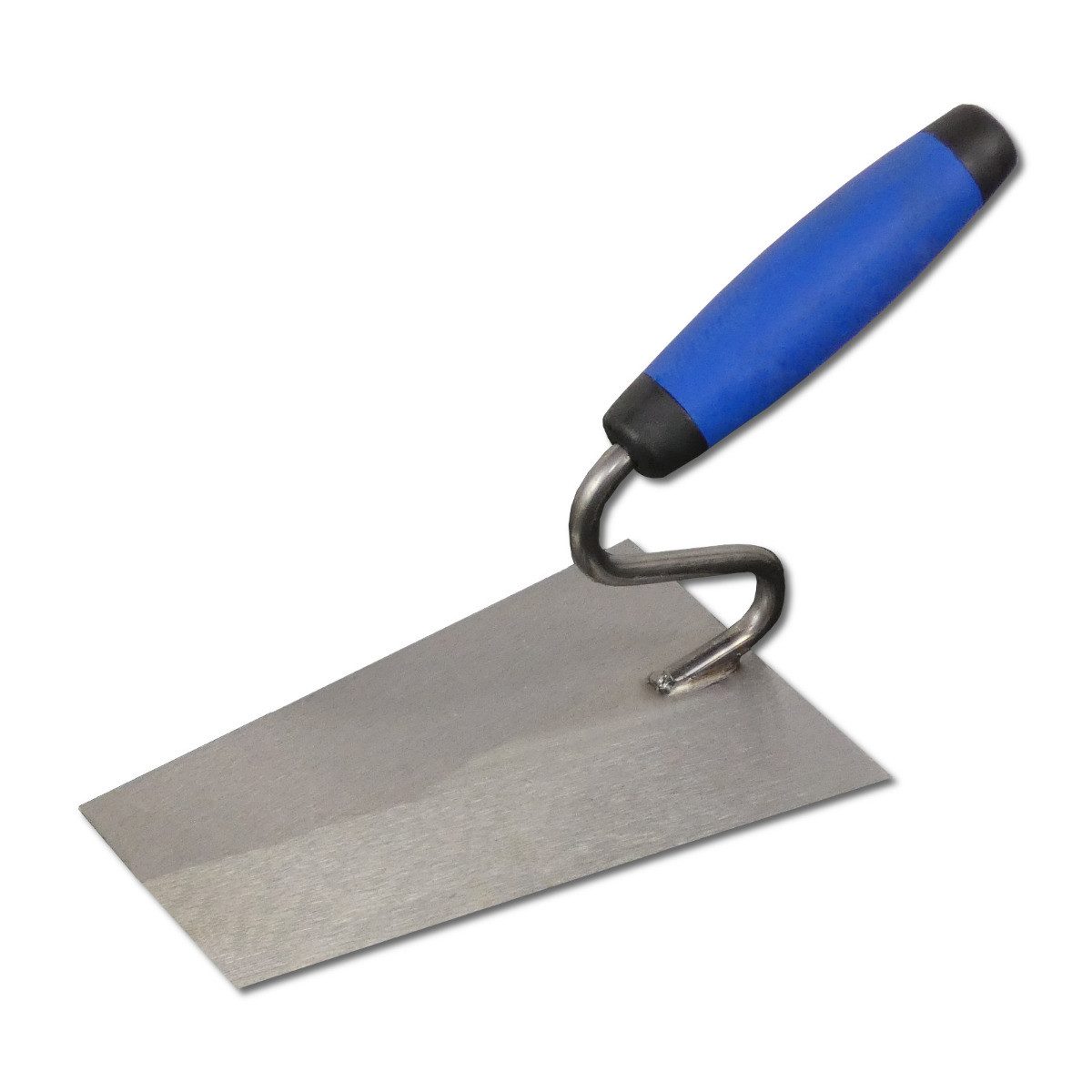 Maurerkelle DEWEPRO Tiroler Maurerkelle mit S-Hals und 2-K-Griff 180x120x80 mm