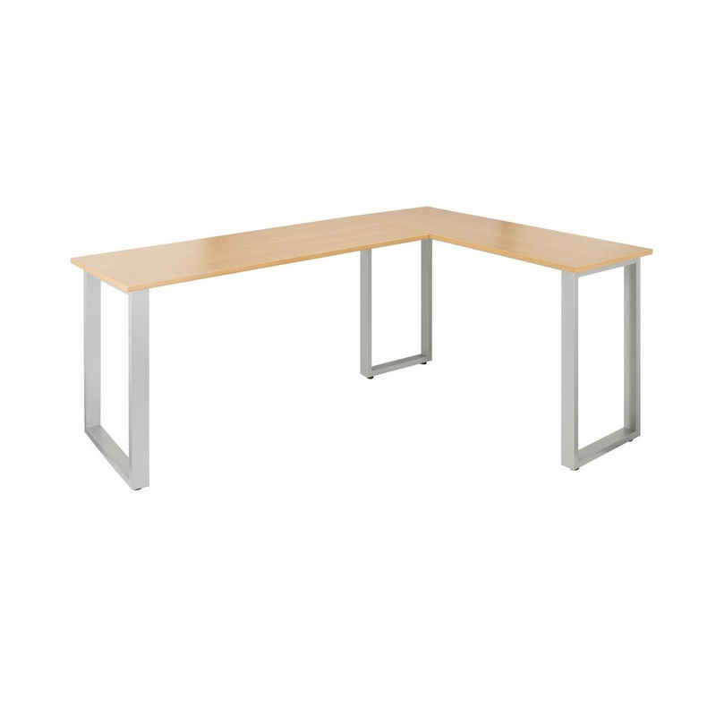 hjh OFFICE Eckschreibtisch Eckschreibtisch WORKSPACE BASIC I, Schreibtisch