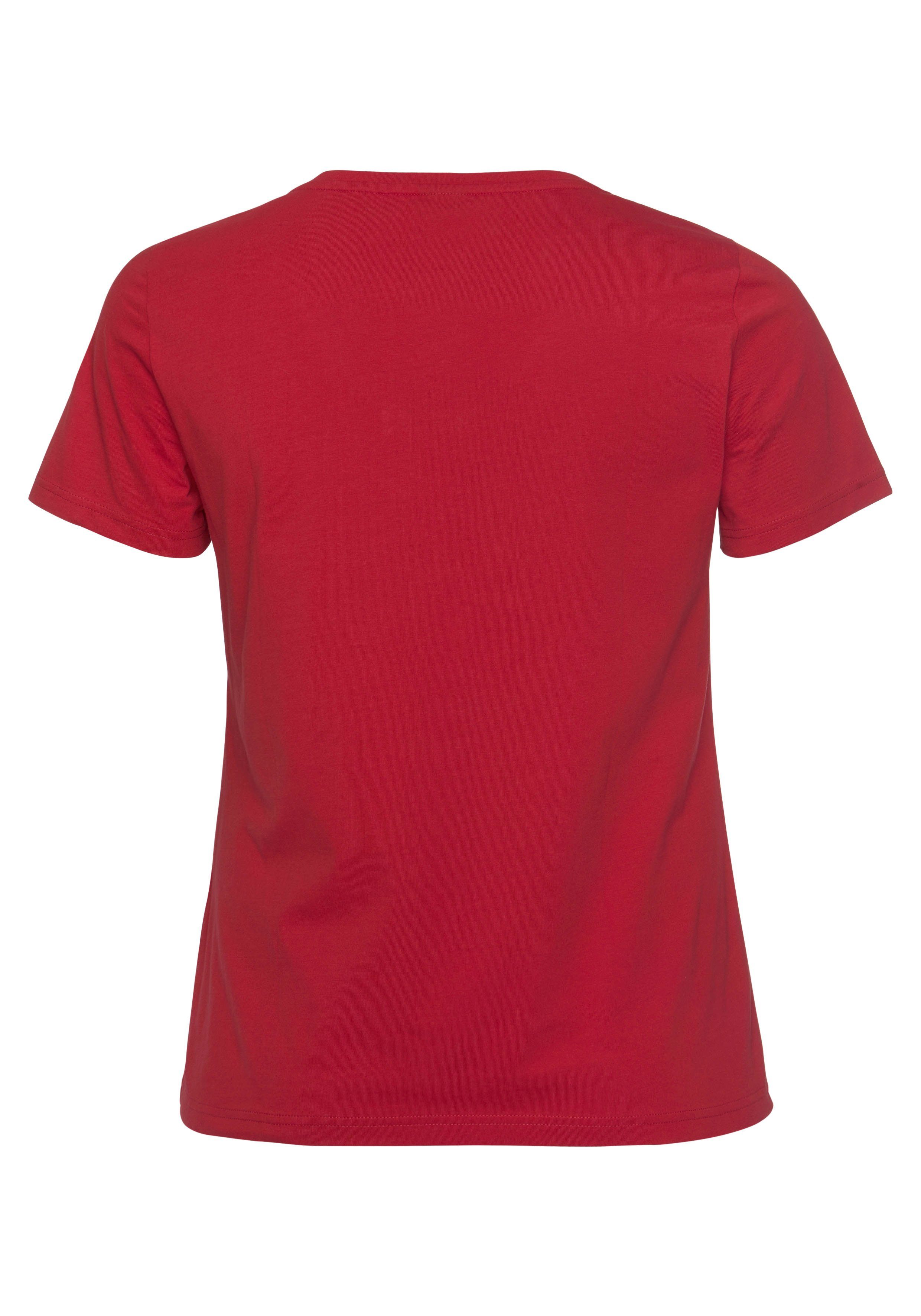 H.I.S marine, Größen Große weiß, rot T-Shirt 3er-Pack) (Spar-Set, Essential-Basics