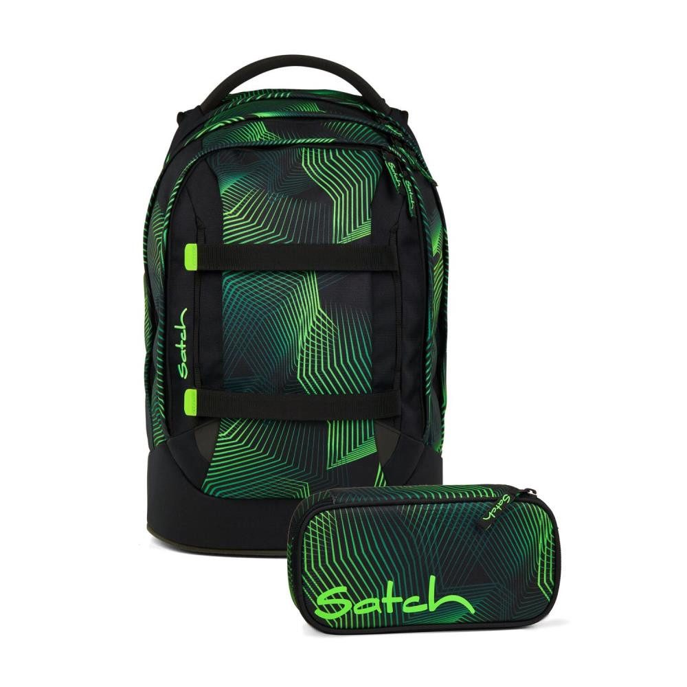 Satch Schulrucksack Pack (2tlg., inkl. Schlamperbox)