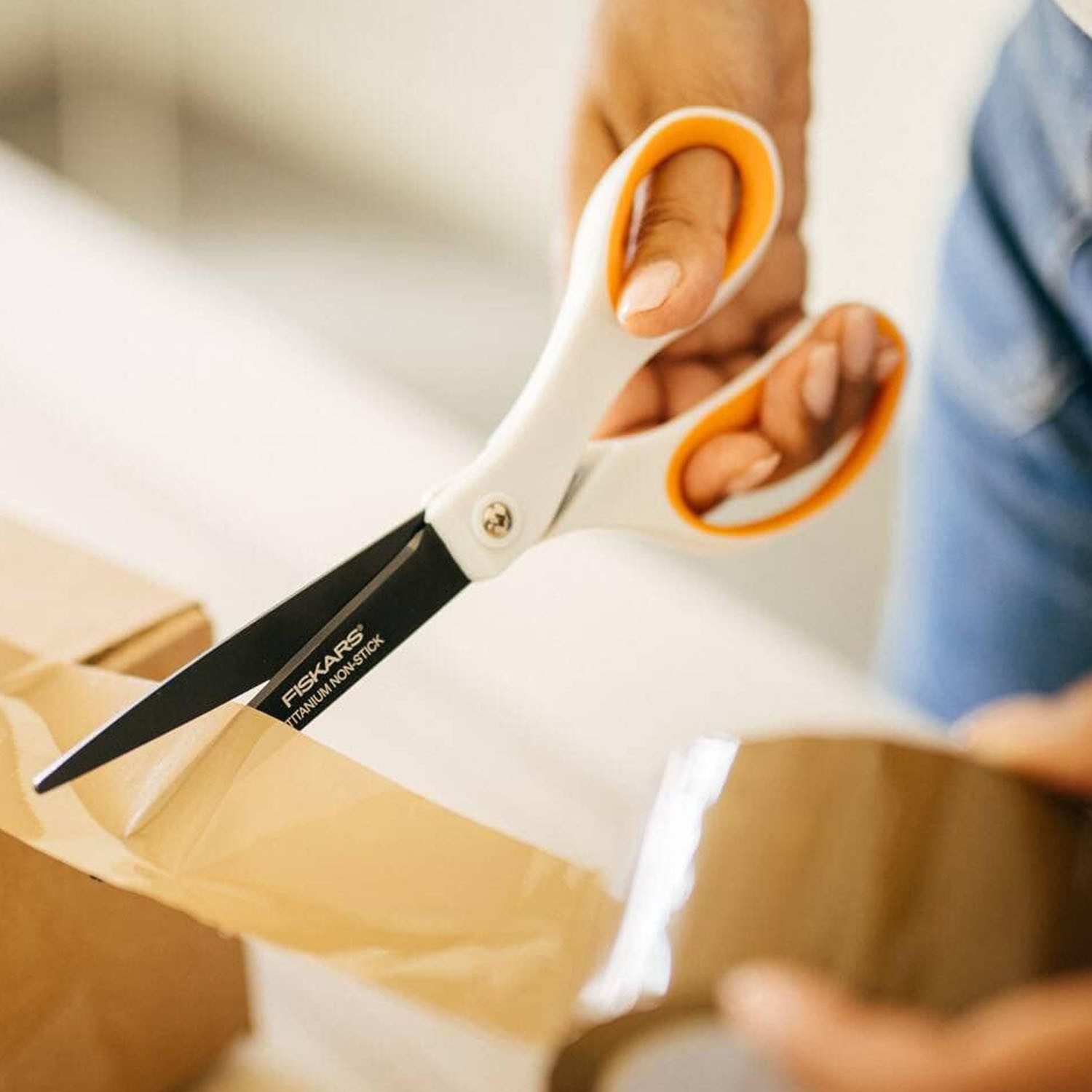 Fiskars Universalschere FISKARS Universal-Antihaft-Schere 5413, Länge: 210 mm