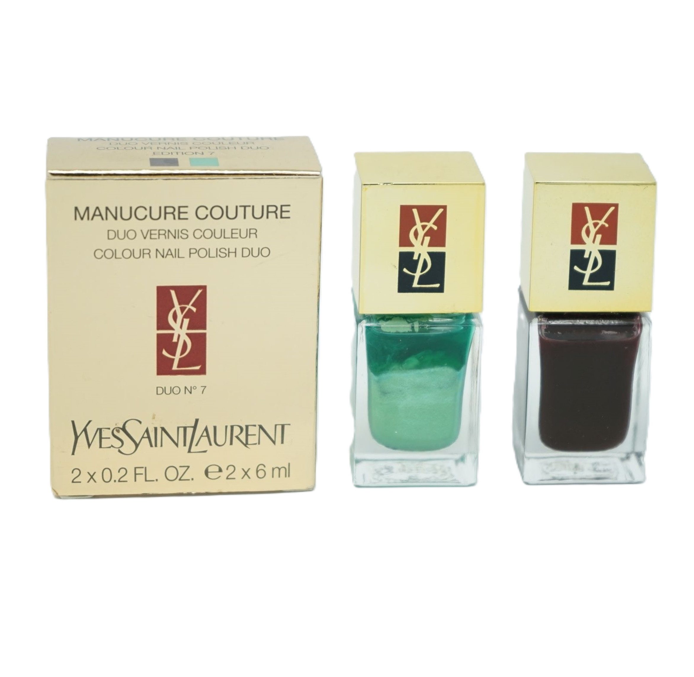 YVES SAINT LAURENT Nagellack Yves Saint Laurent Couture Les Fauves Nagellack Duo-Nail No7 Edition