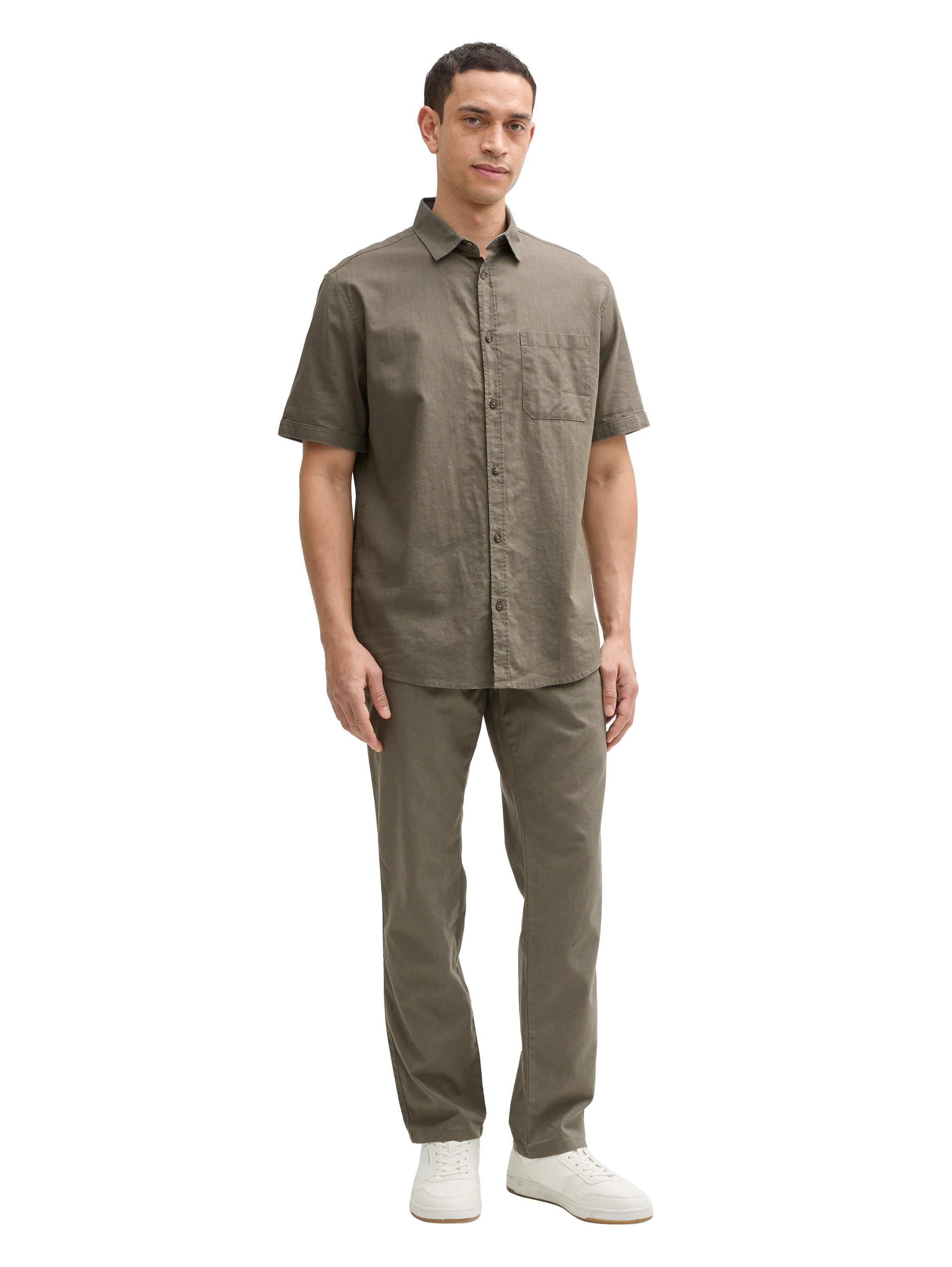 TOM TAILOR Kurzarmhemd Regular Fit Kurzarmhemd günstig online kaufen