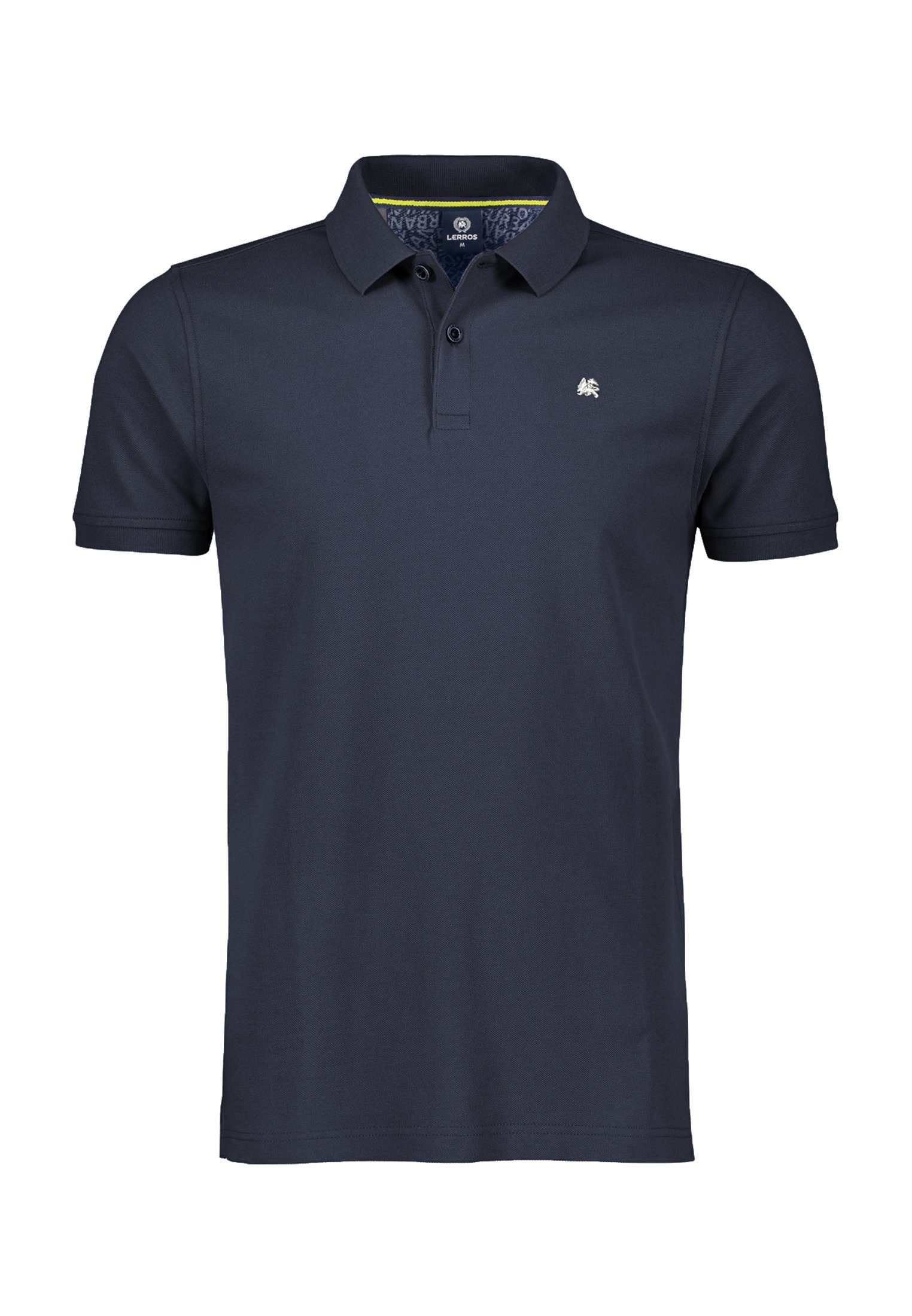 BLUE Piquéqualität Basic Poloshirt in Passform Poloshirt klassischer NIGHT LERROS und LERROS