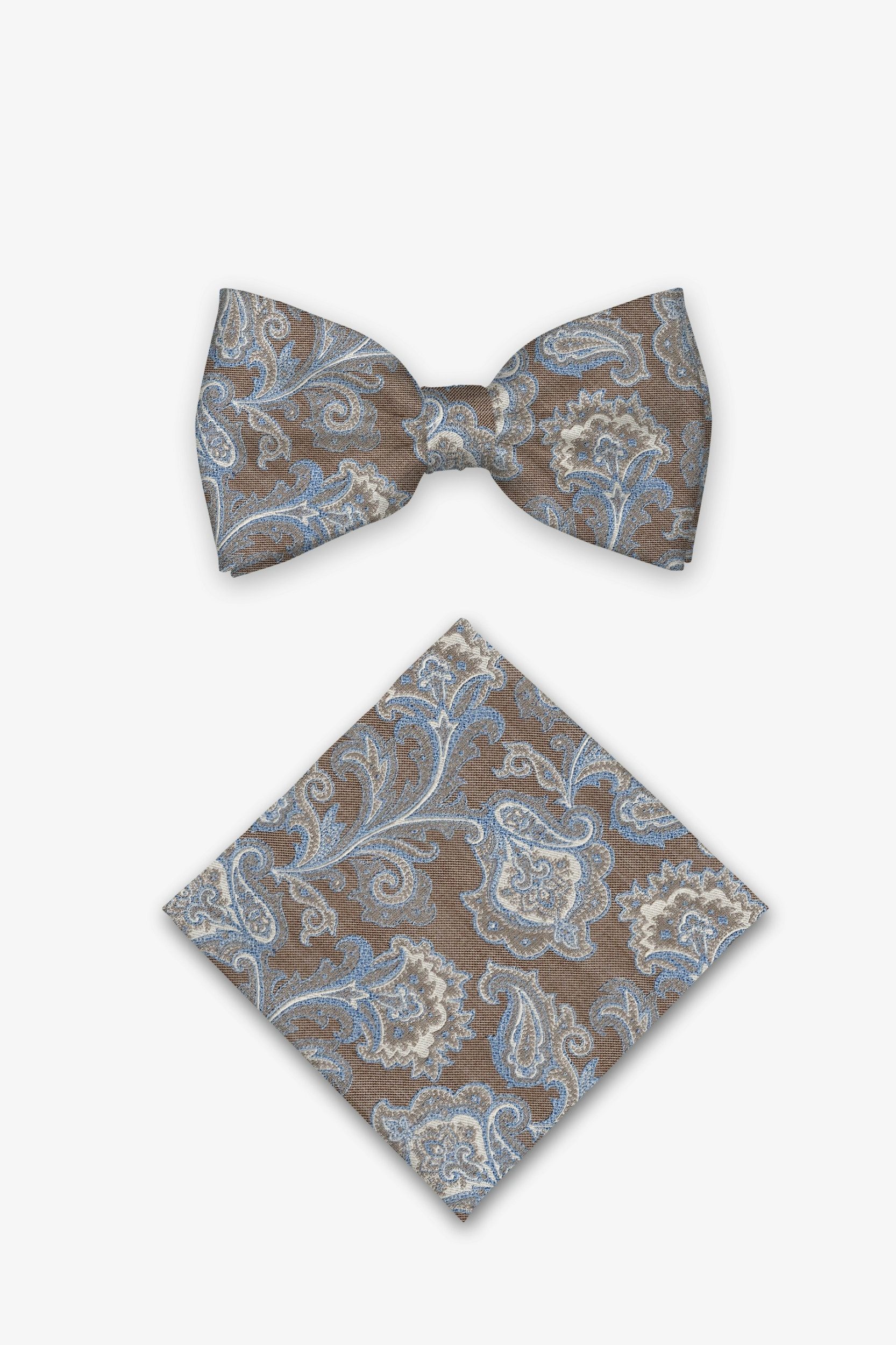 J.Ploenes Krawatte SCHLEIFE+TUCH 77%SE 23%VI 003