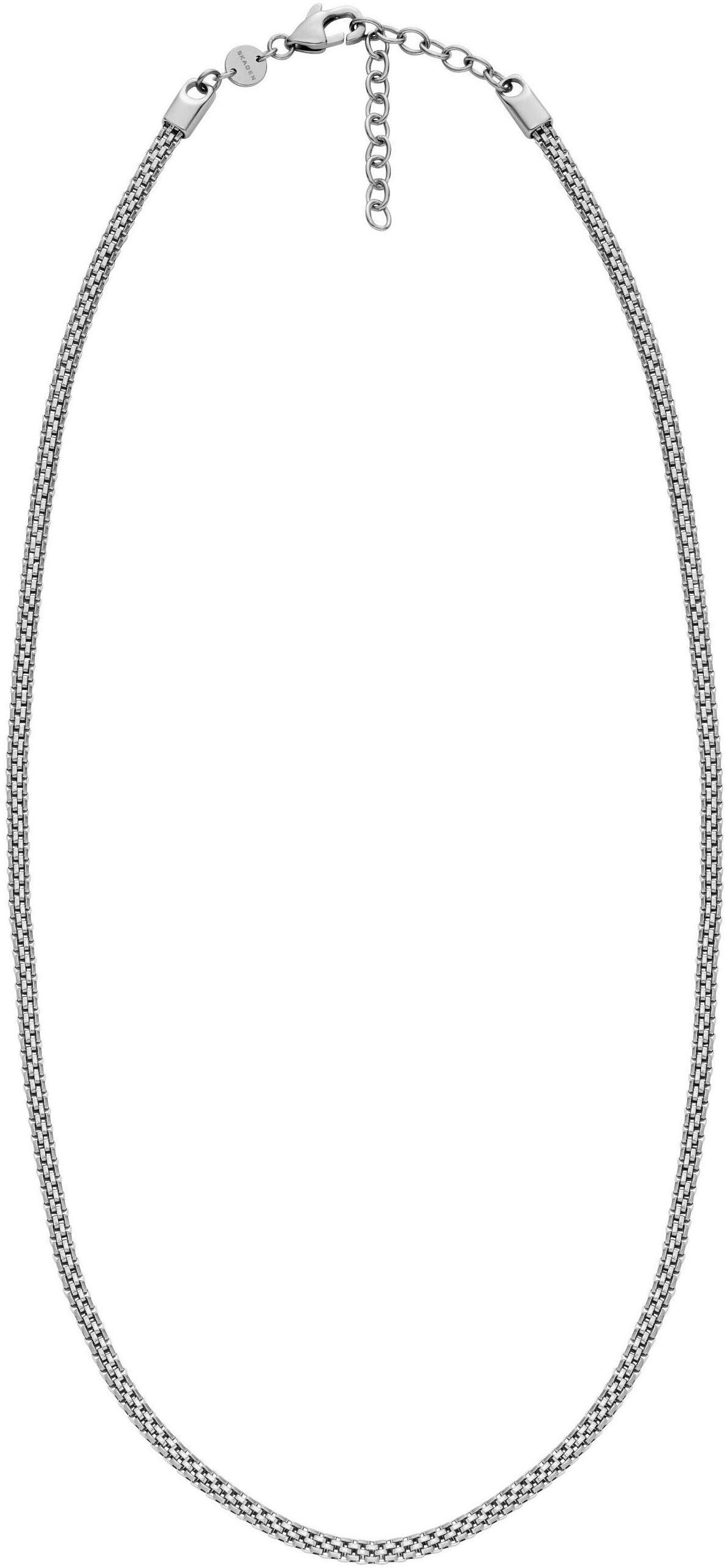 SKAGEN Kette ohne Anhänger Schmuck Geschenk Edelstahl Halskette Tov Mesh