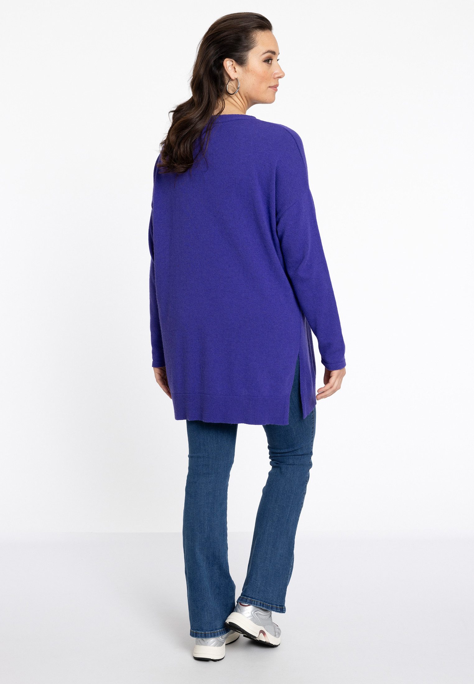 YOEK Longpullover Damen Pullover Große Größen