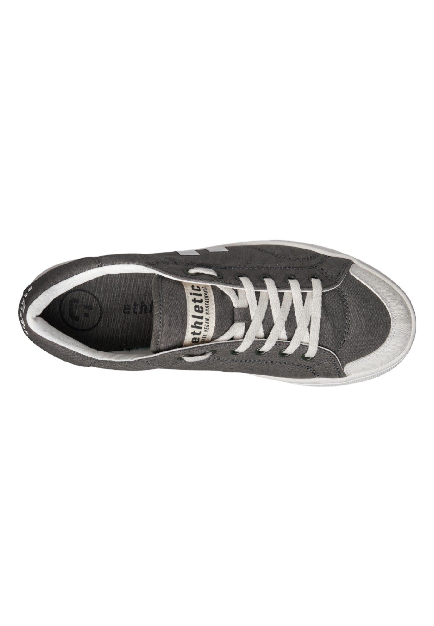 Lo Grey White Just - Active Fairtrade Produkt Cut Donkey Sneaker ETHLETIC
