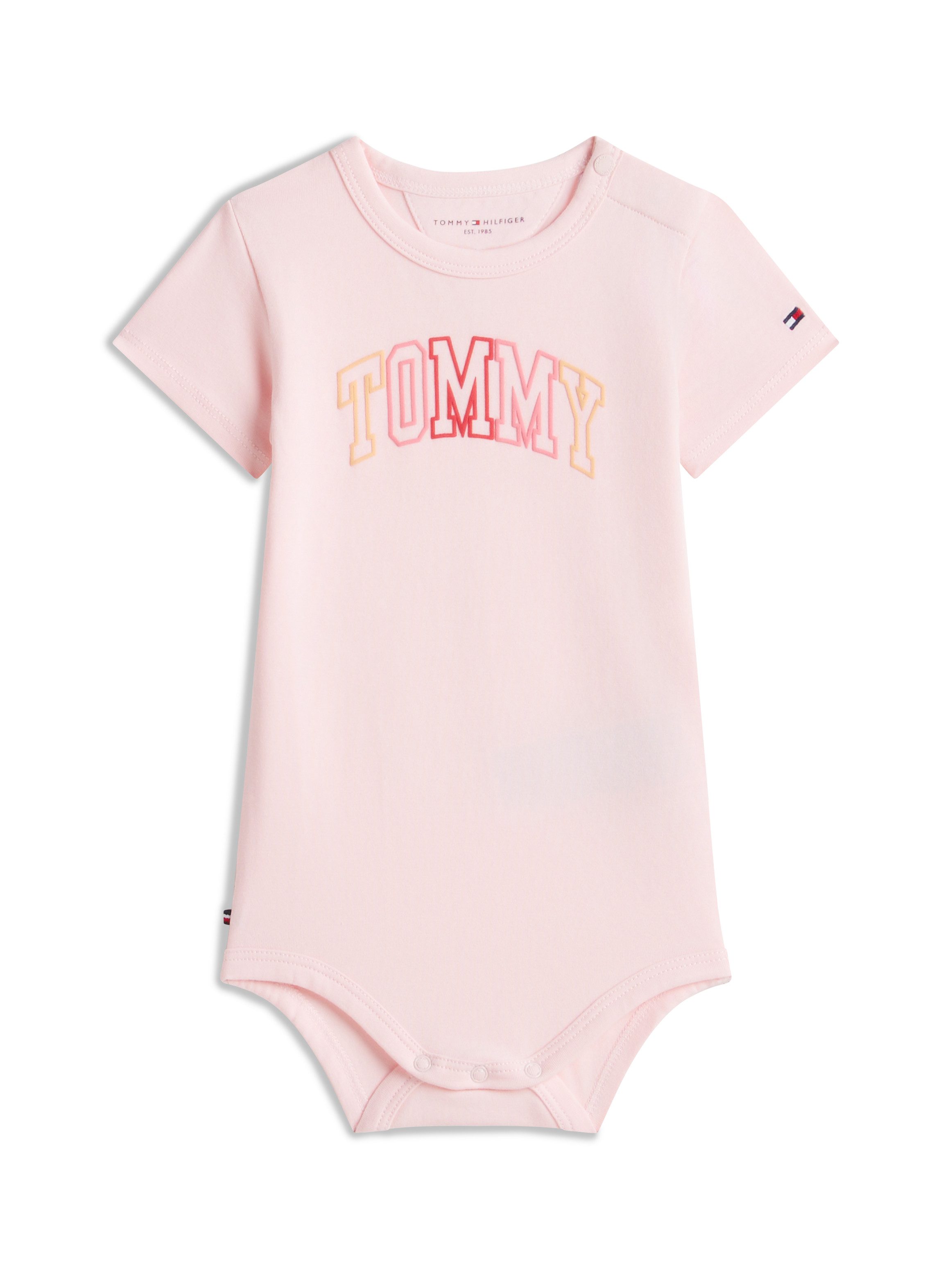 Tommy Hilfiger Body TOMMY OUTLINE BODY S/S Regular fit mit Rundhalsausschnitt für Babys