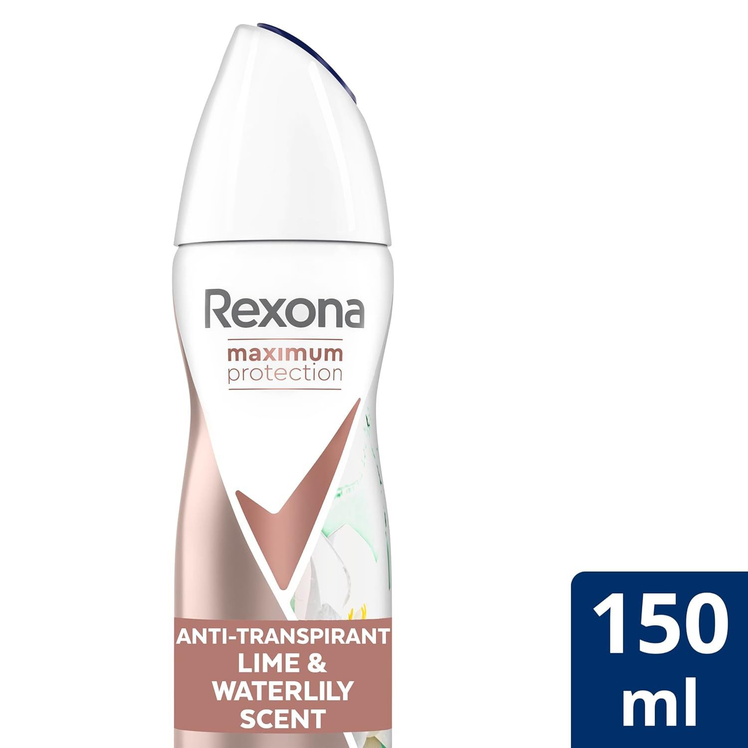 Rexona Deo-Spray Maximum Protection Anti-Transpirant Spray Lime & Waterlily Scent, 1-tlg.