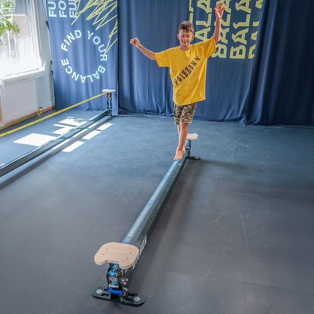 Gibbon Slackline Podest für Slackrack, Für einen einfachen Einstieg in das Gerät