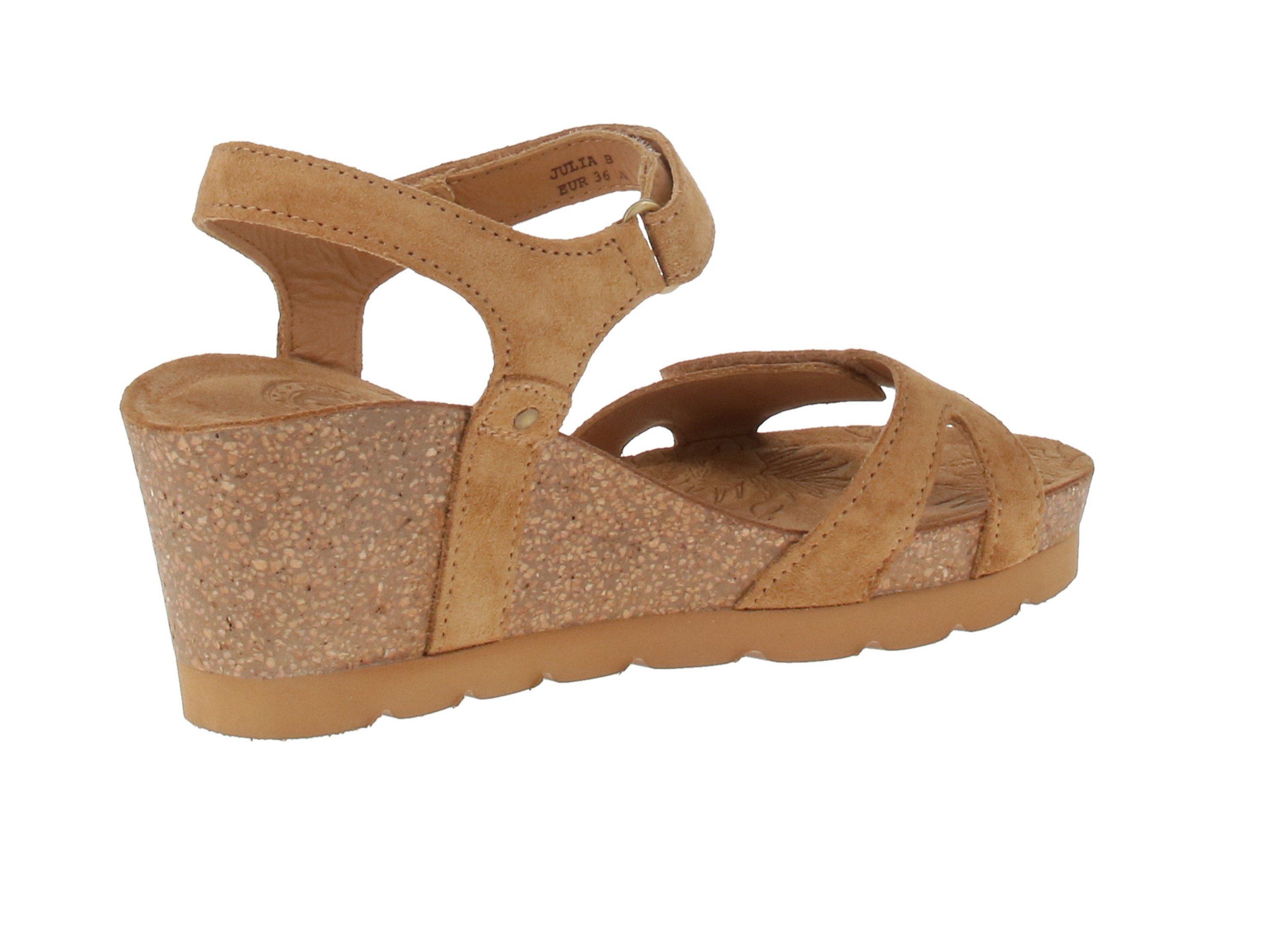 Panama Jack Panama Jack Julia B74 Velour - Damen Schuhe Sandaletten - Bark günstig online kaufen
