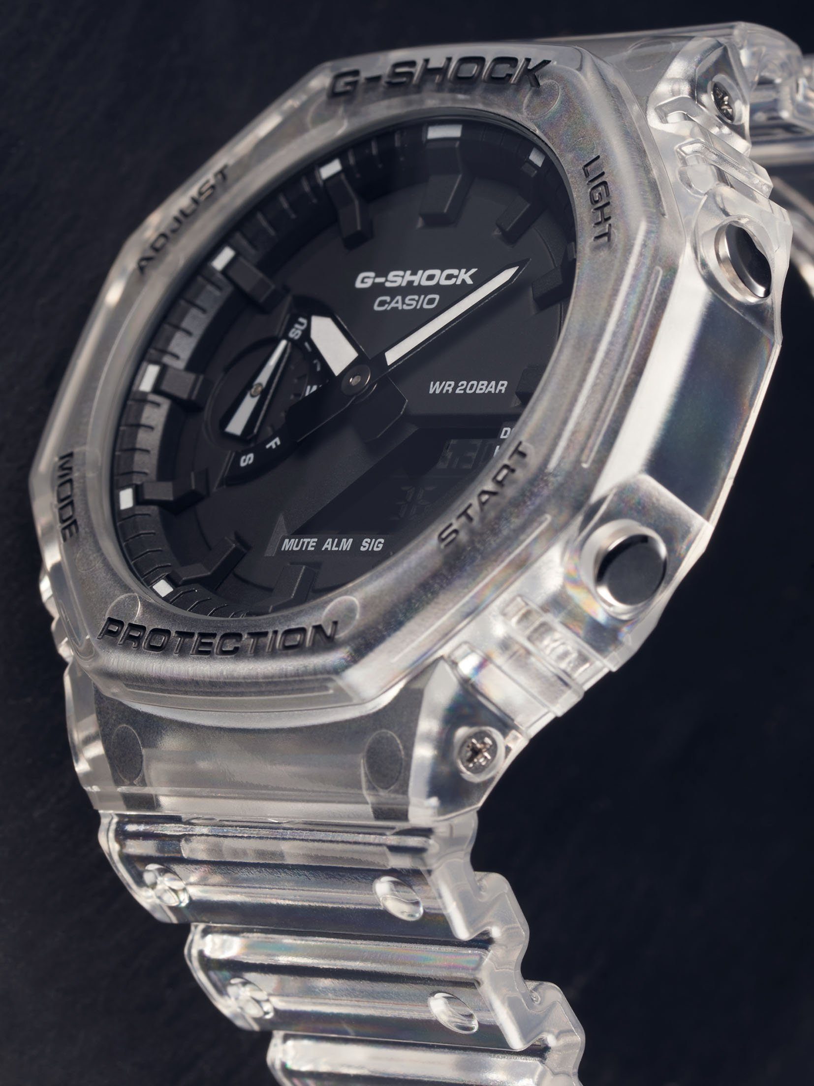 Chronograph GA-2100SKE-7AER CASIO G-SHOCK