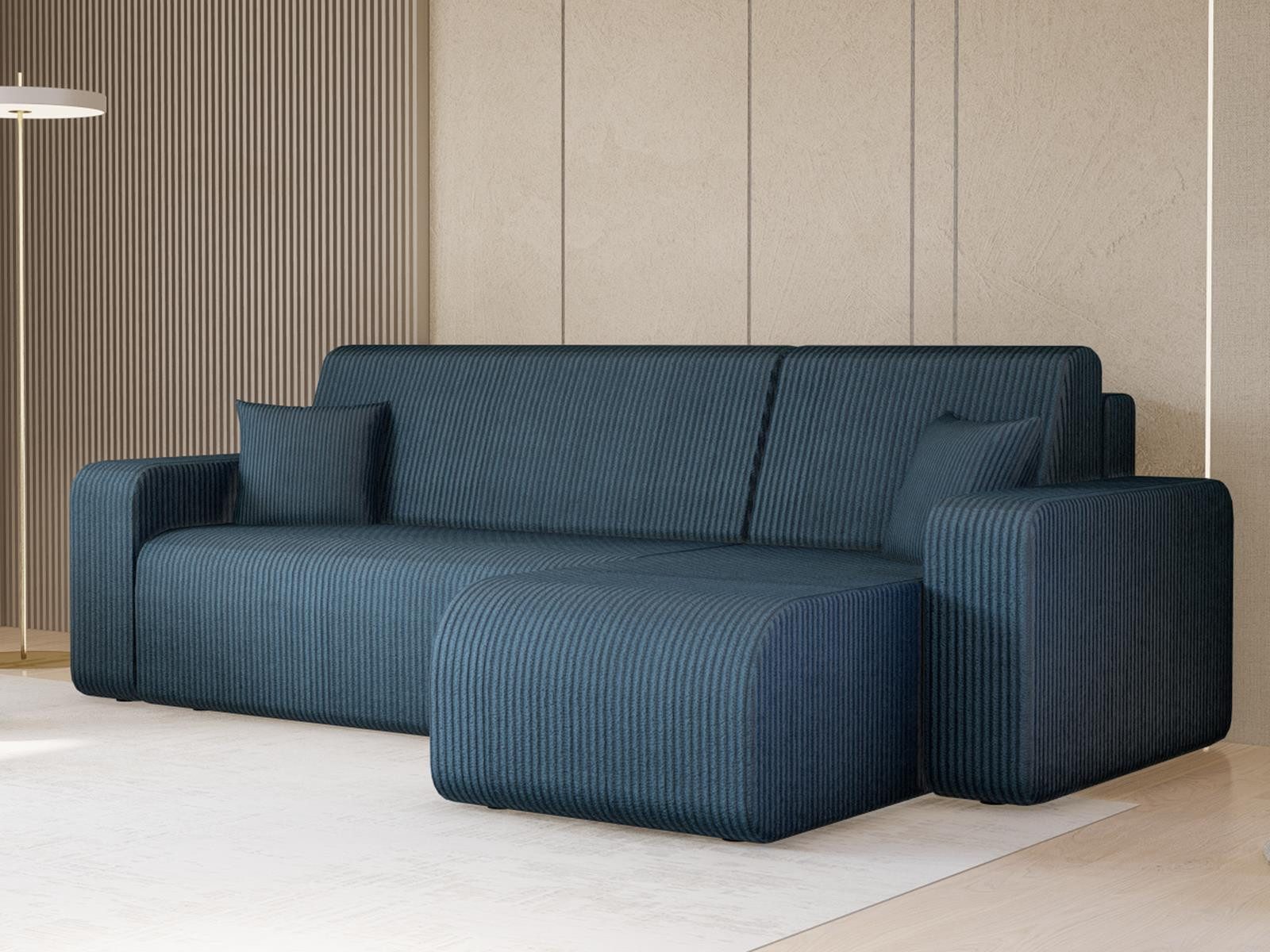 Compleo Ecksofa mit Schlaffunktion und Bettkasten günstig online kaufen