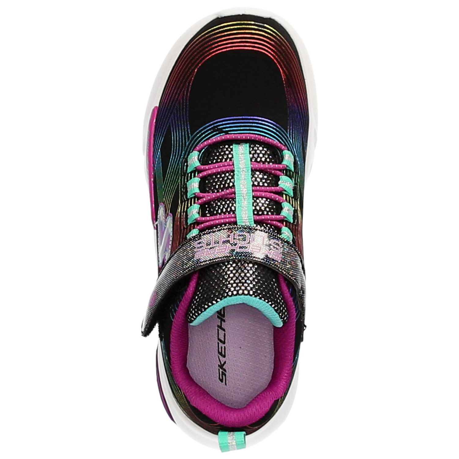 Skechers Sneaker Low Glow-Brites Schnürschuh