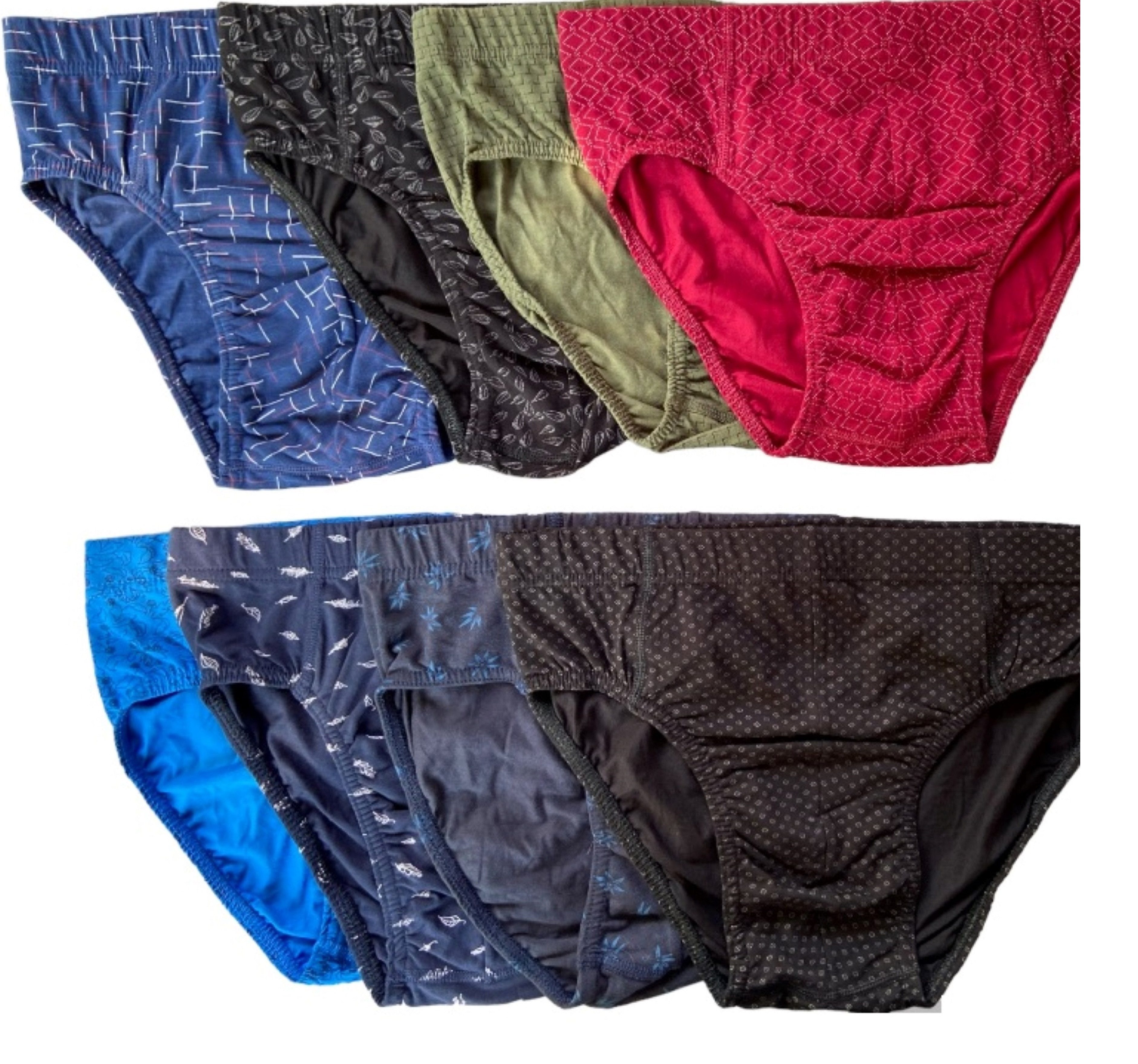 DDOnlineShop Slip 6 Stück Herren Slips Unterhosen Mehrfarbig (Spar-Set, 6-S günstig online kaufen