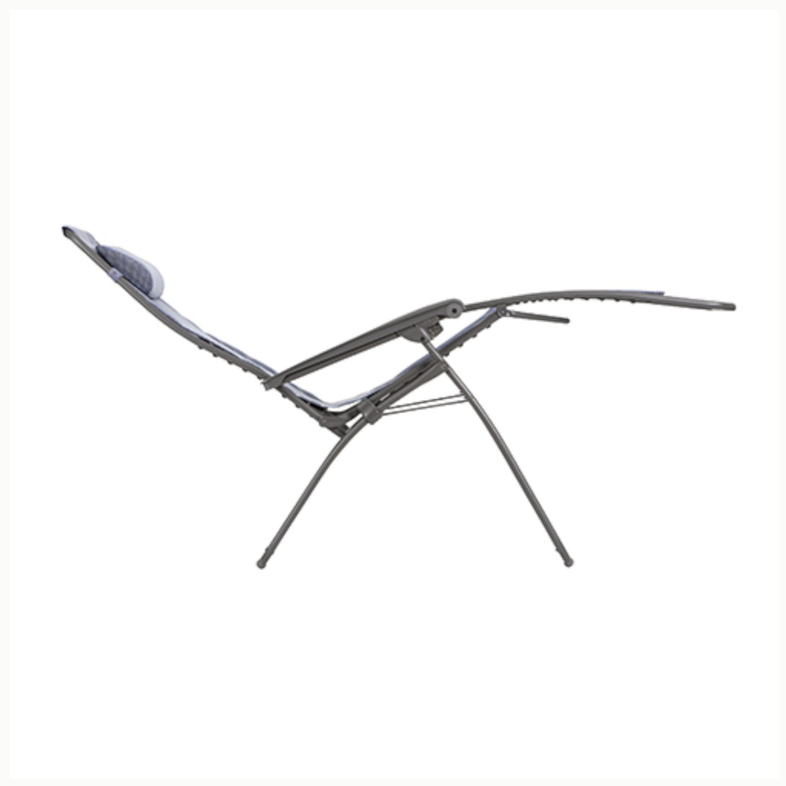 Lafuma Gartenlounge-Sessel Lafuma RSXA CLIP XL Ocean Acier Relaxliege Batyline® Iso Sonnenliege