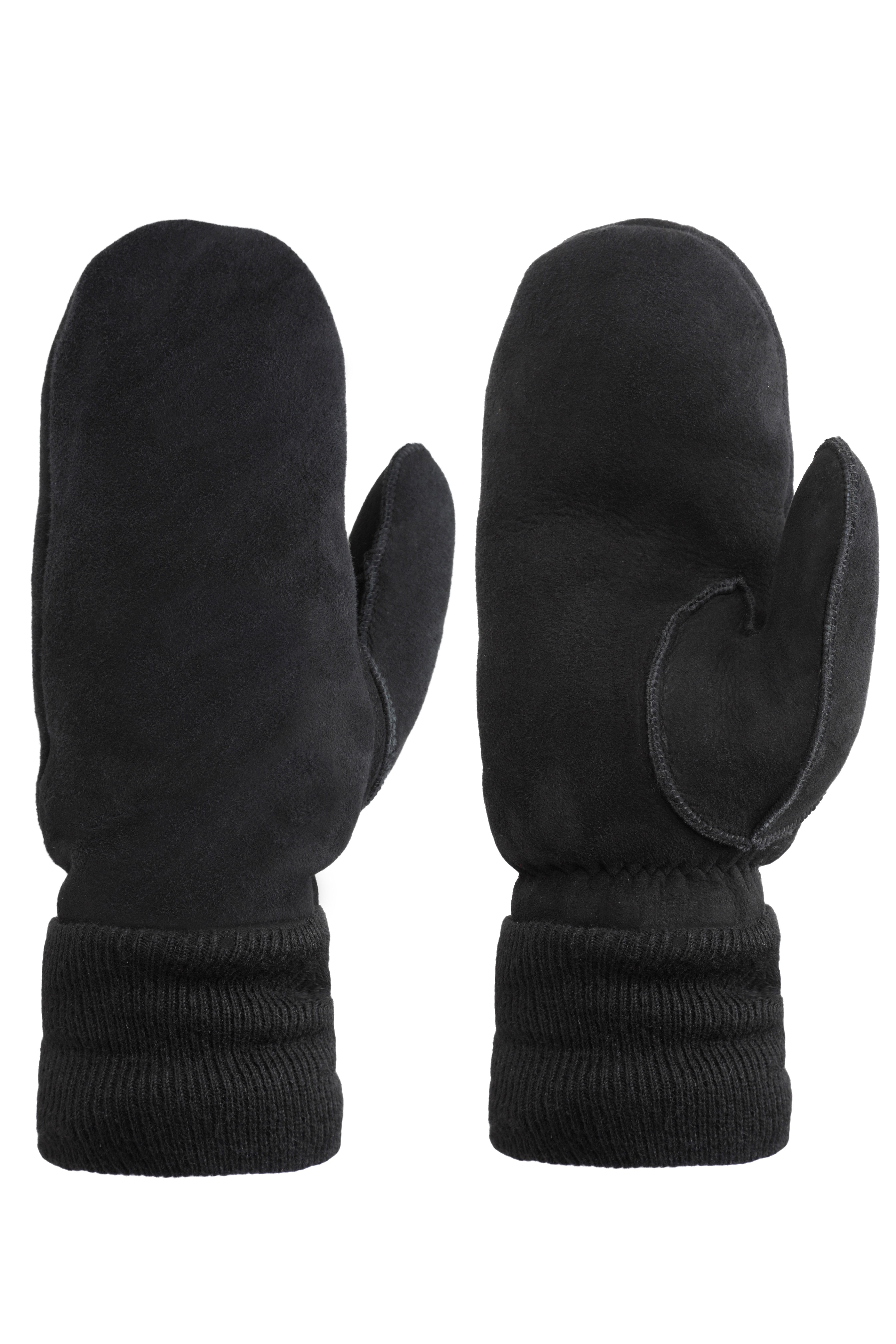 PEARLWOOD Lederhandschuhe CROWE (1 Paar) Fausthandschuh, Strickbündchen, wa günstig online kaufen