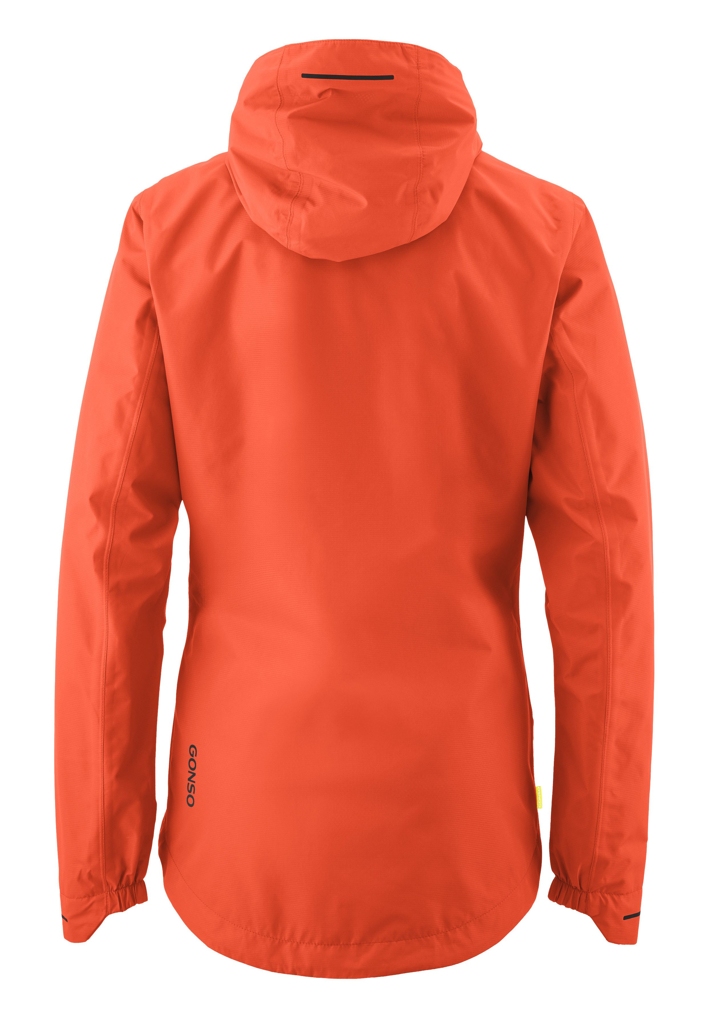 Gonso Fahrradjacke SAVE JACKET ESSENTIAL W Damen Regenjacke wind- und wasserdicht, Radjacke mit Kapuze