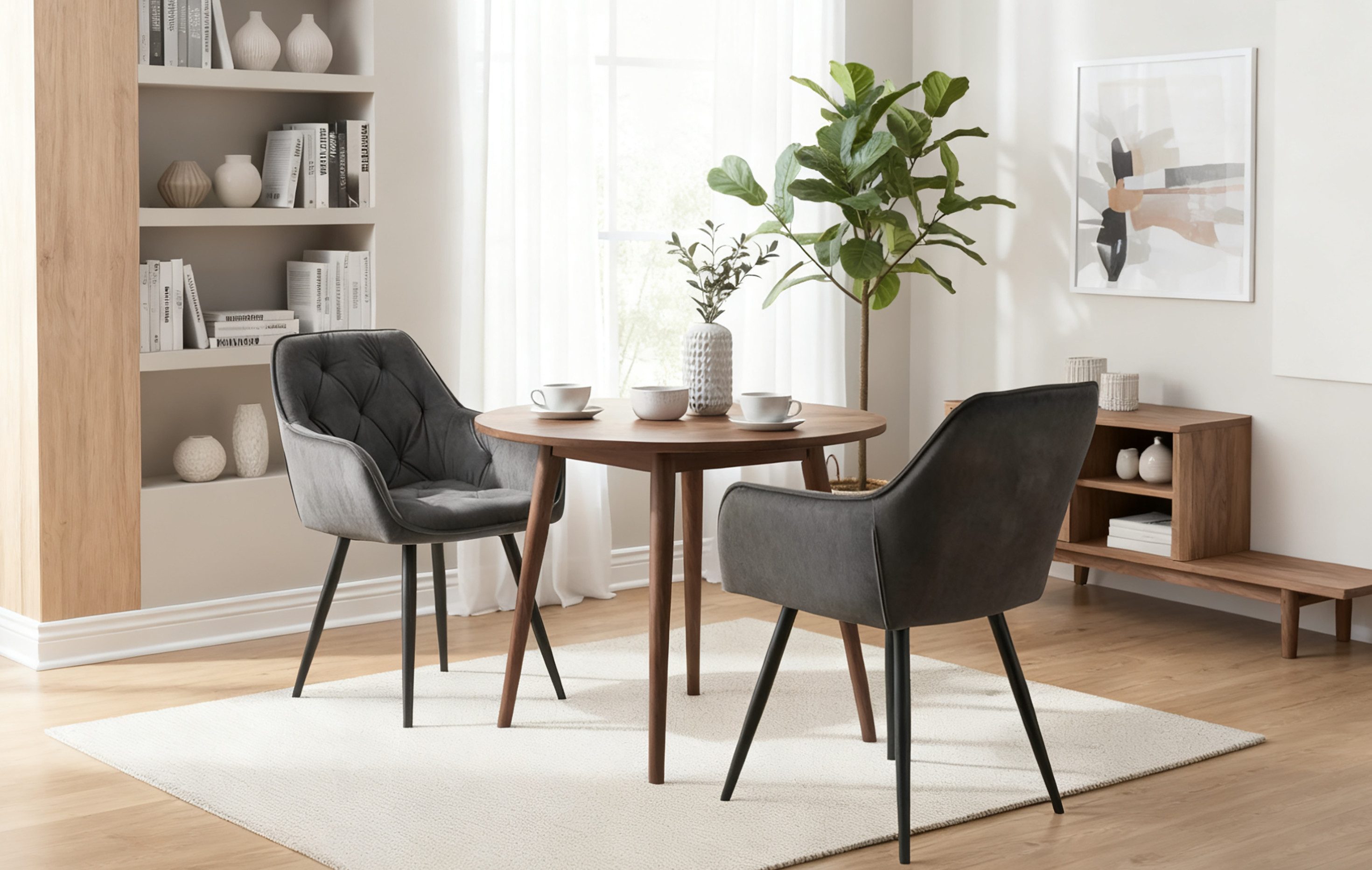 B&D home Polsterstuhl DIETER (2er Set, 2 St), Steppung, mit Armlehnen günstig online kaufen