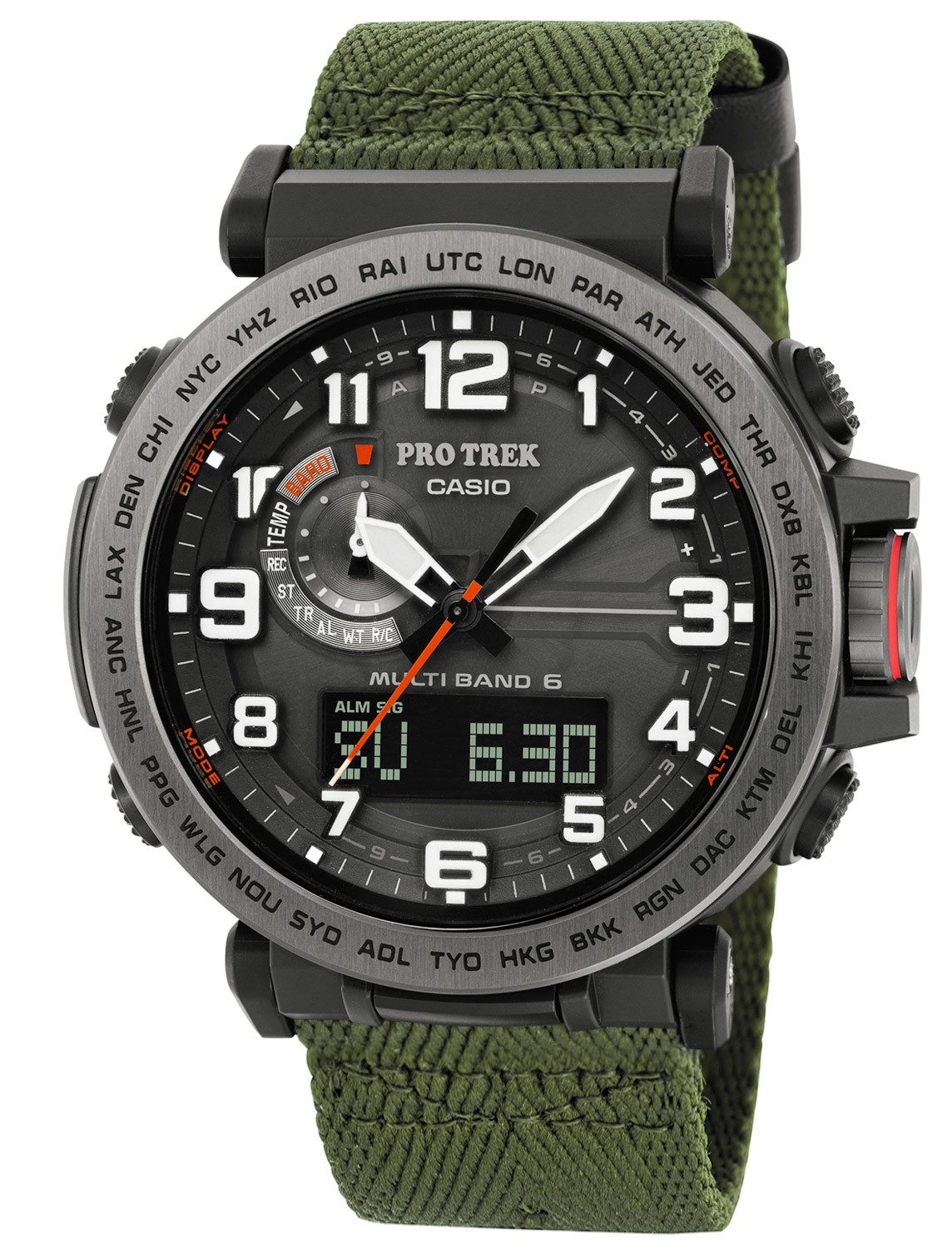 CASIO PRO TREK Smart Solaruhr Pro Trek Outdoor Solar-Monte Tamaro