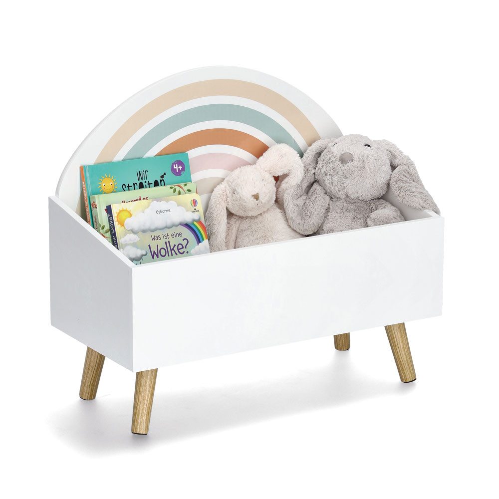 Zeller Present Spielzeugtruhe Kinder-Aufbewahrungstruhe - Rainbow günstig online kaufen