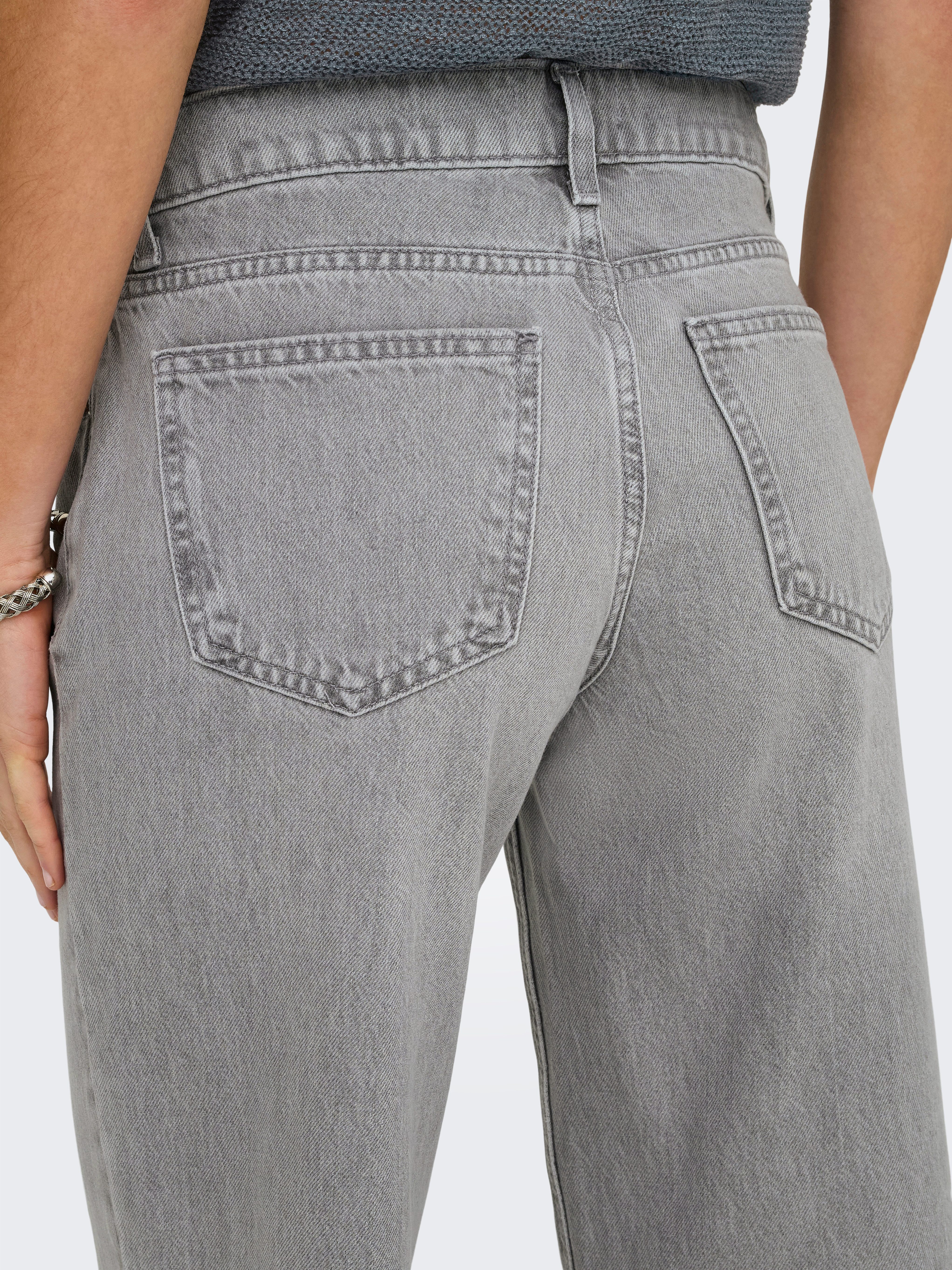 ONLY Low-rise-Jeans ONLBRENDA LOW WIDE DNM CRO117 NOOS günstig online kaufen