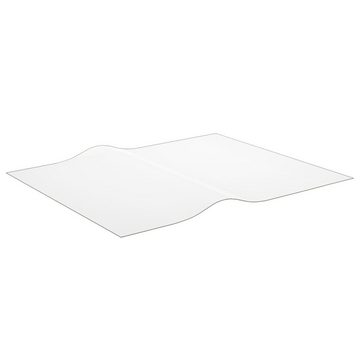 vidaXL Fensterbank Tischfolie Transparent 100x90 cm 1,6 mm PVC