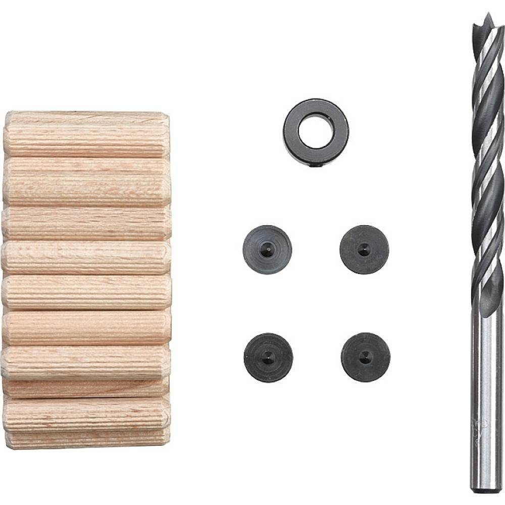 kwb Bohrer- und Bit-Set Dübelprofi Bohrlehrenset, Dübelhilfe/Dübellehre ...