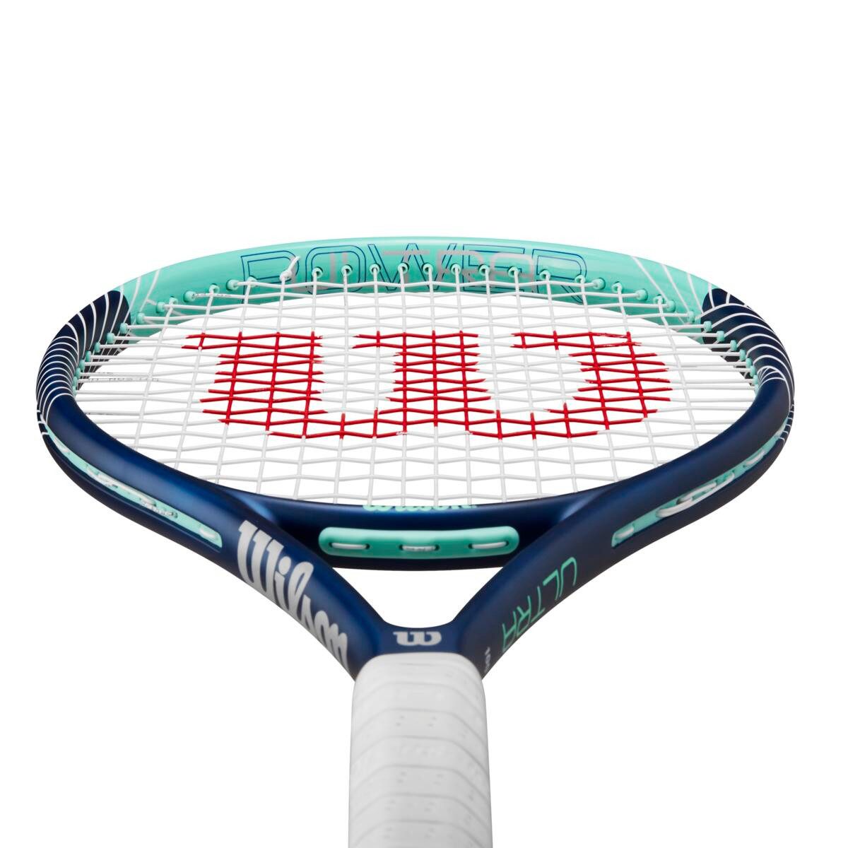 Wilson Tennisschläger Ultra Power 100in/268g/Allround 2024 blau - besaitet