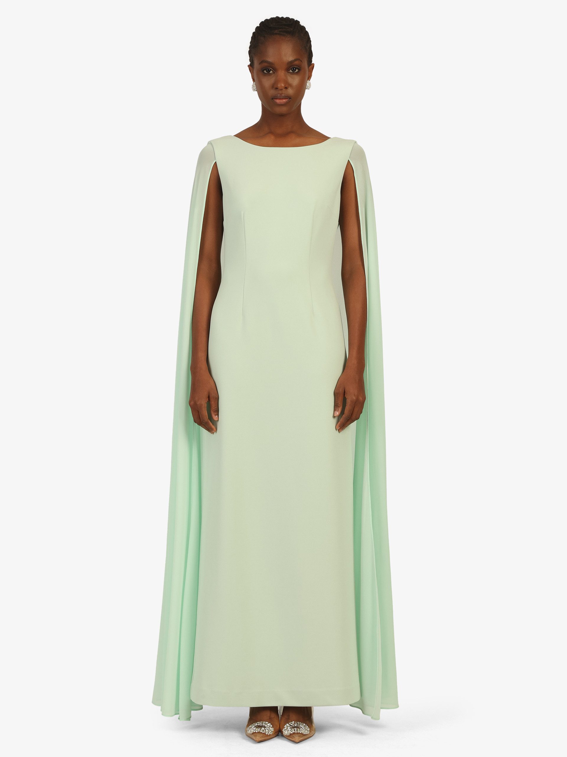 Kraimod Abendkleid mit Rundhalsausschnitt