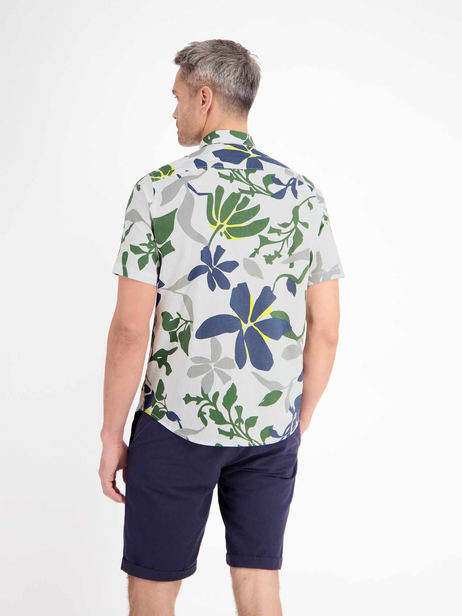 LERROS Kurzarmhemd Sommerhemd in Hawaiian-Style