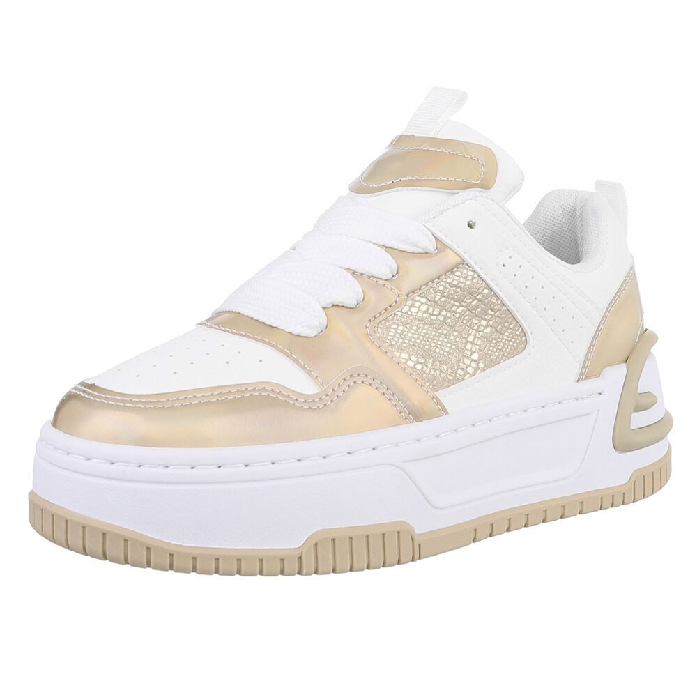 Ital-Design Damen Low-Top Freizeit Sneaker (88828458) Keilabsatz/Wedge Snea günstig online kaufen