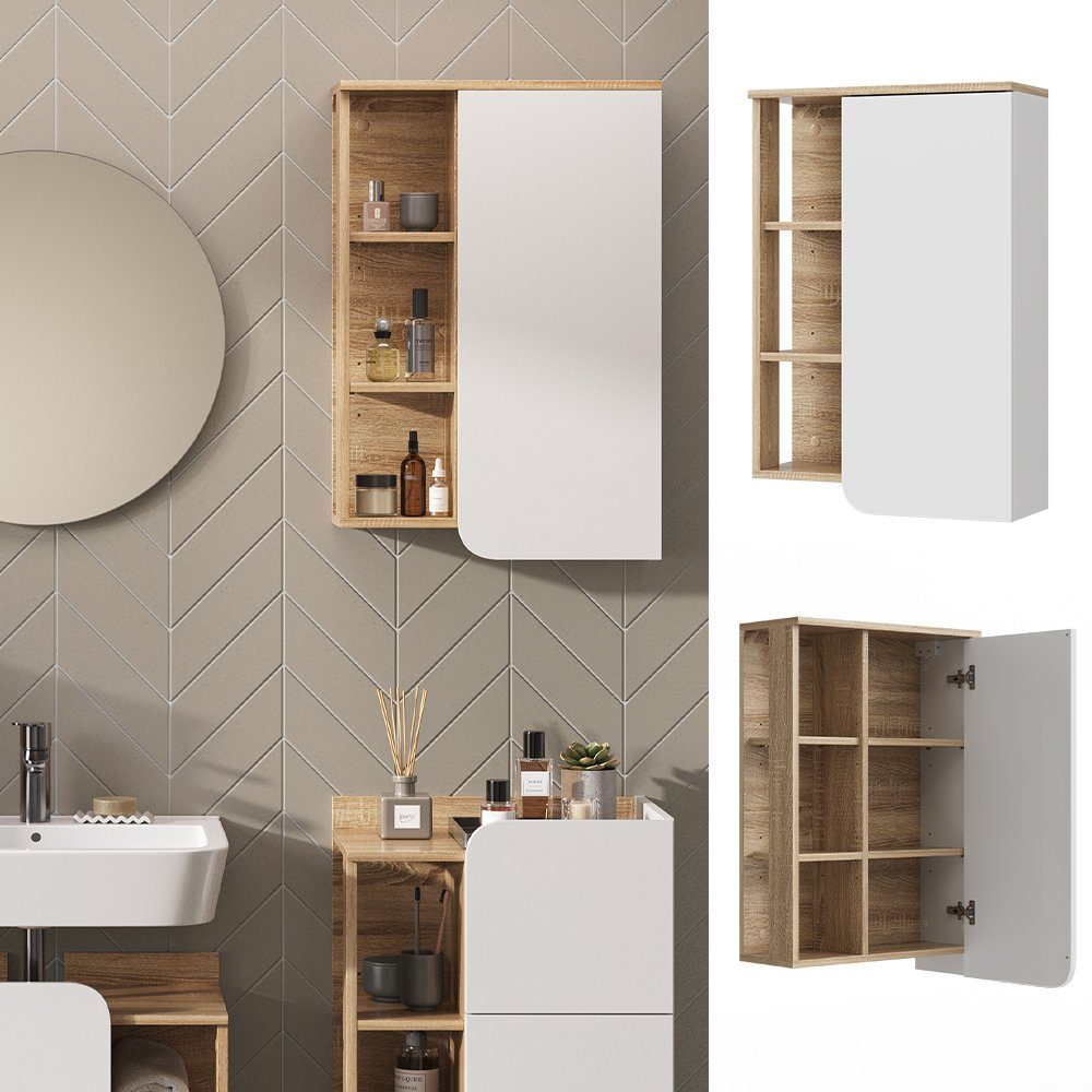 Vicco Hängeschrank Karen, Sonoma/Weiß, 50 x günstig online kaufen