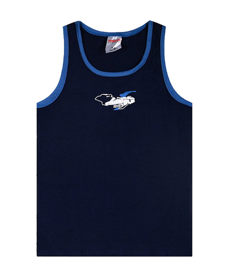 ENERGIERS Unterhemd ENERGIERS Jungen 3-Pack Unterhemd Tank blau (3-St)