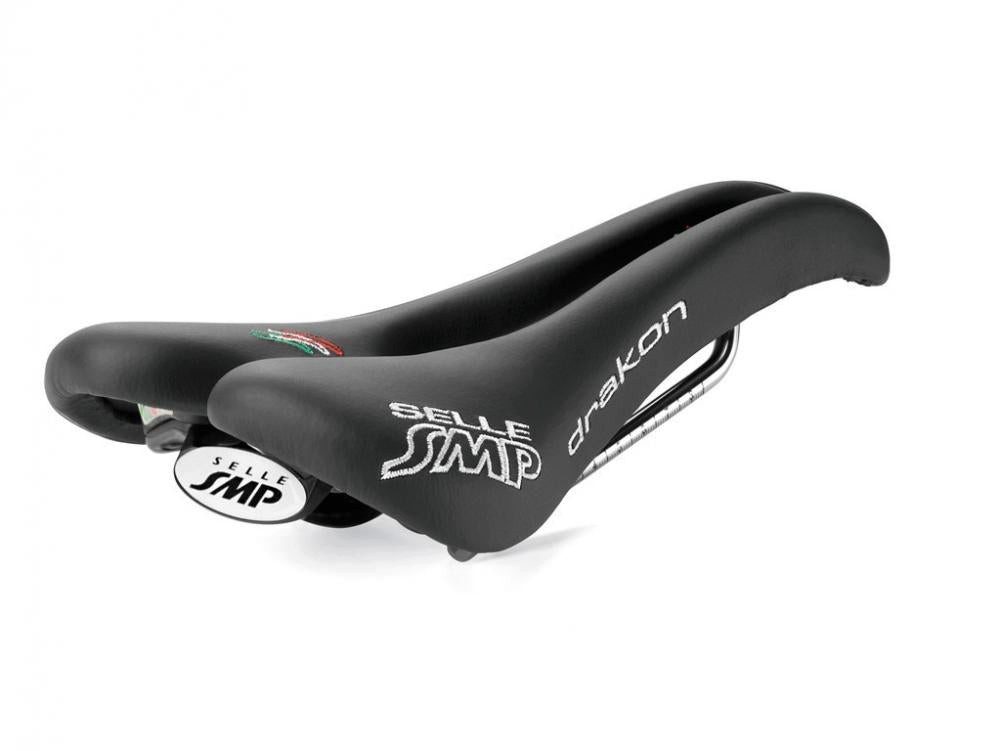 Selle SMP Fahrradsattel Selle SMP Sattel Drakon schwarz Herren 276x138mm