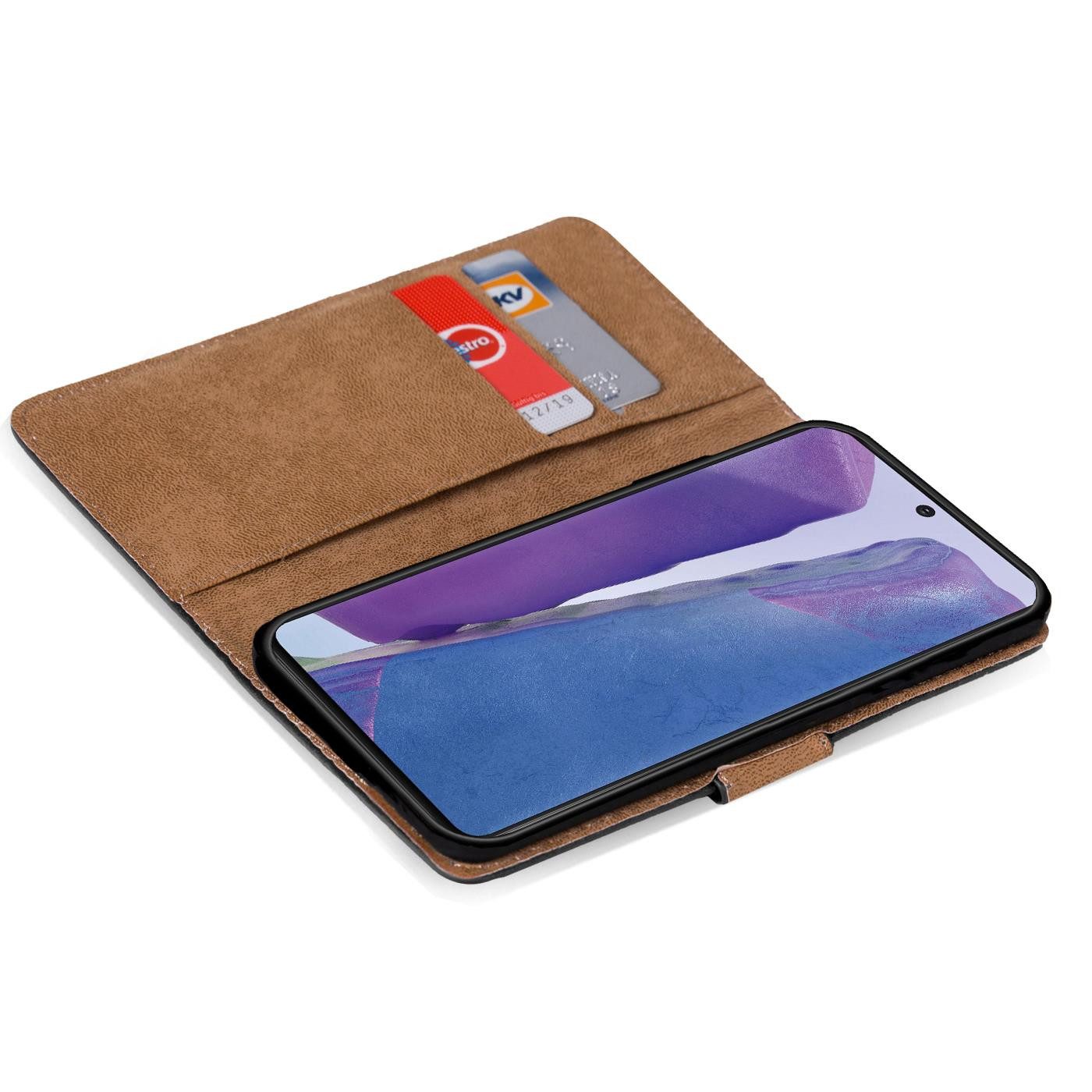 CoolGadget Handyhülle Wallet Klapp Tasche Book Case für Samsung Galaxy Note 20 Ultra 6,9 Zoll, Hülle Klapphülle Flip Cover Etui Schutzhülle – Bild 4 von 5