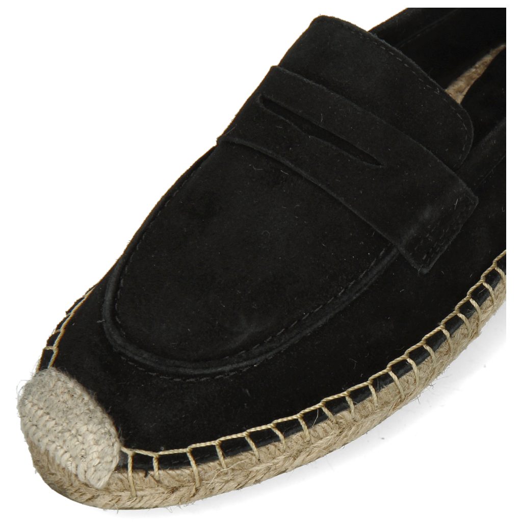 Melvin & Hamilton Suede 2 Black Bree Espadrille