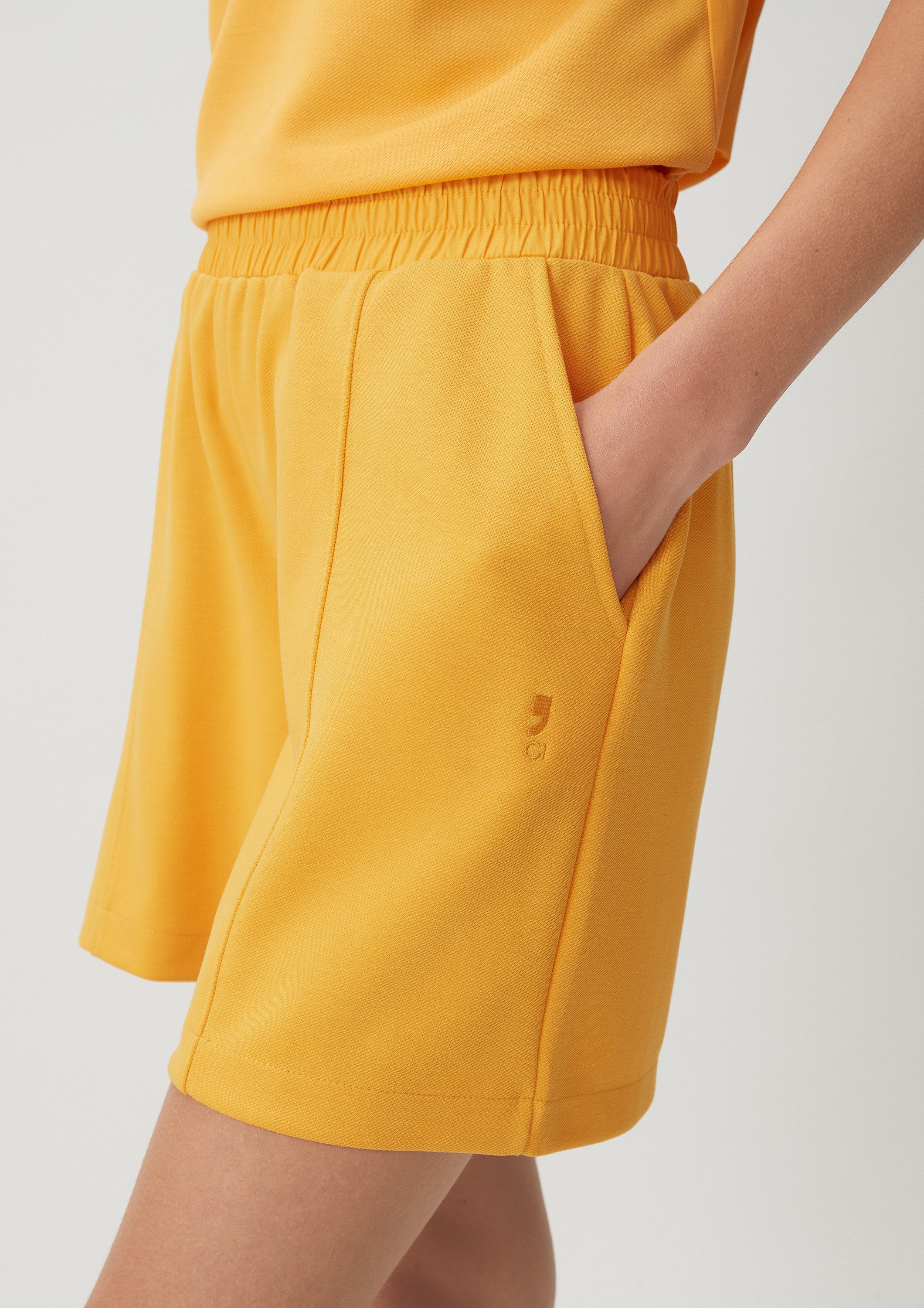 comma Shorts Hose Relaxed: Scubashort mit Modal