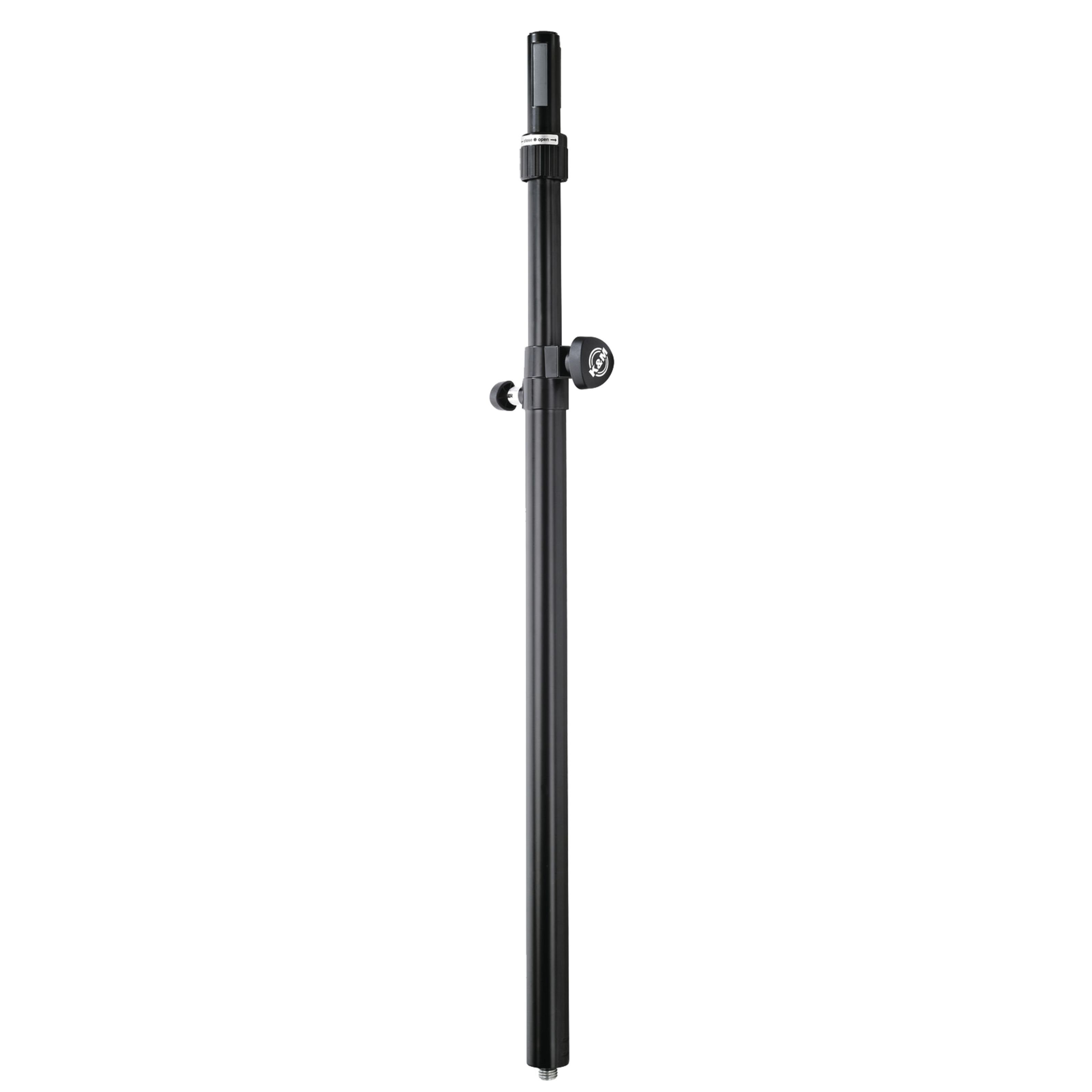 König & Meyer Lautsprecherständer, (21367 Distanzrohr Ring Lock M20 H: 900/1380 mm schwarz, Lautsprecher Stative, Distanzstangen, 21367 Distanzstange Ring Lock M20, H: 900/1380 mm, schwarz)