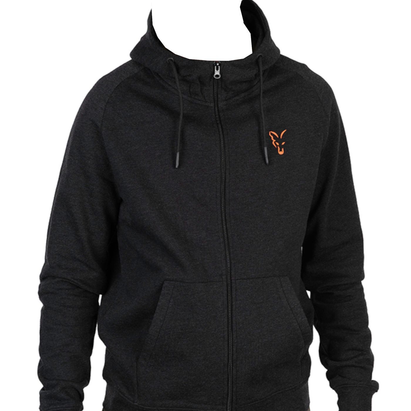 Kapuzenpullover Fox Collection Lw Hoody Black & Orange - Angelpullover