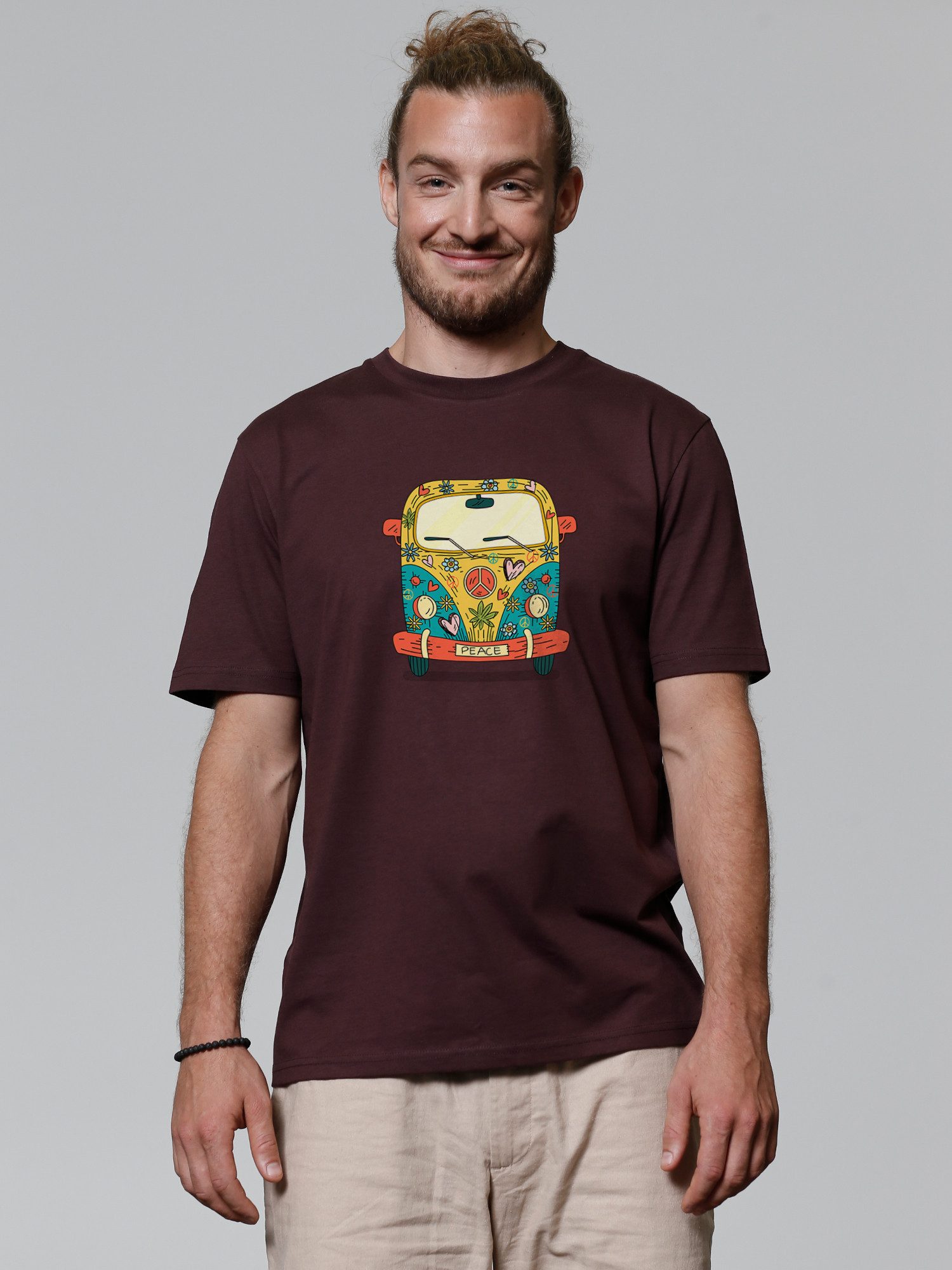 T-Shirt Hippies Bus