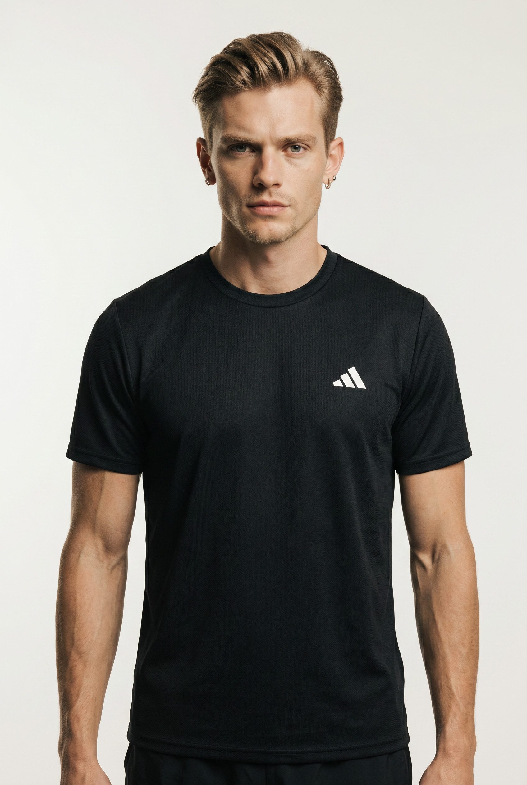 adidas Performance T-Shirt WORKOUT ESSENTIALS BASE 3-STREIFEN
