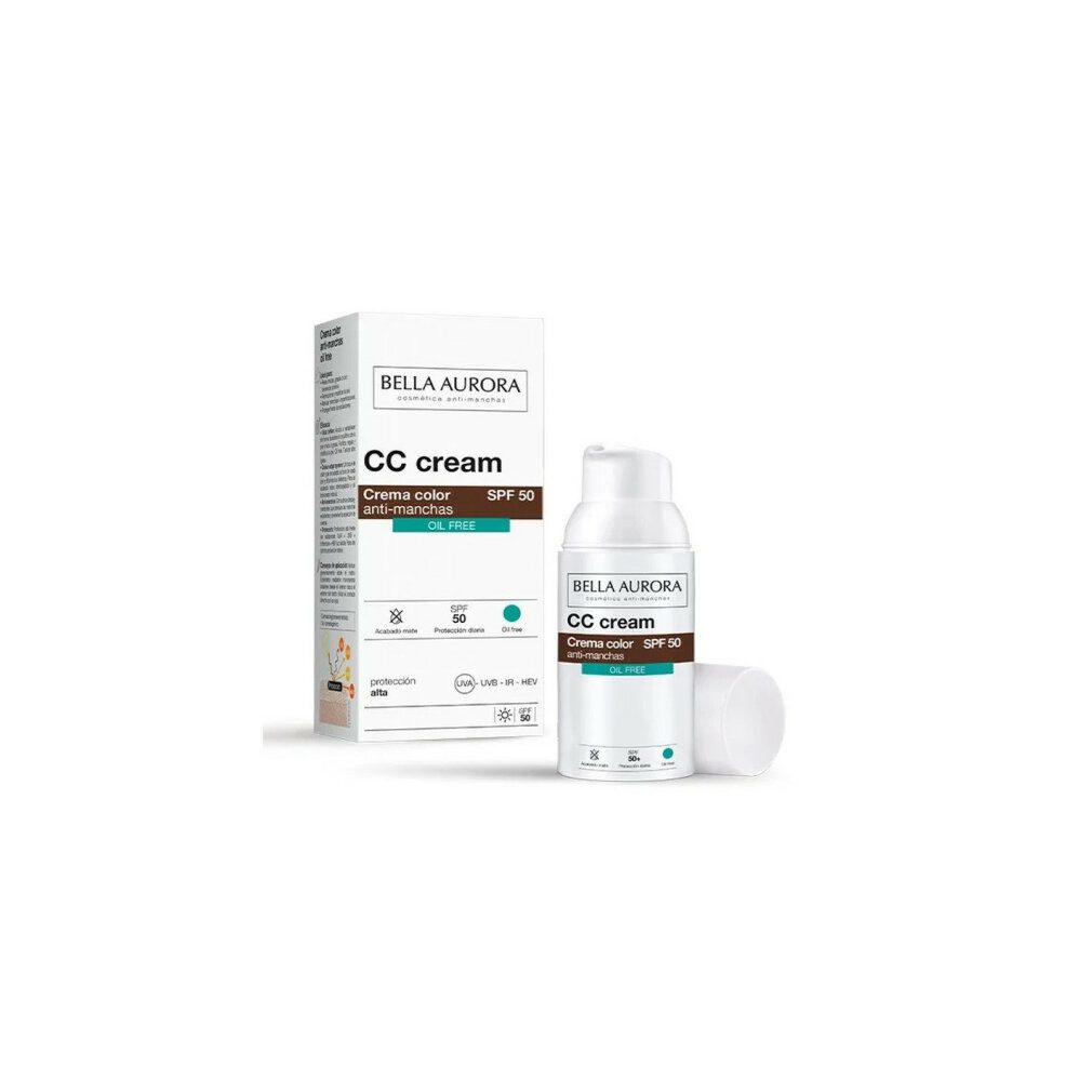Bella Aurora Tagescreme CC CREAM anti-manchas oil free SPF50 30ml