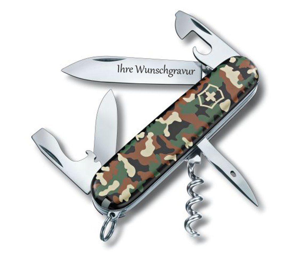 Victorinox Taschenmesser mit persönlicher Namensgravur Spartan Victorinox camouflage