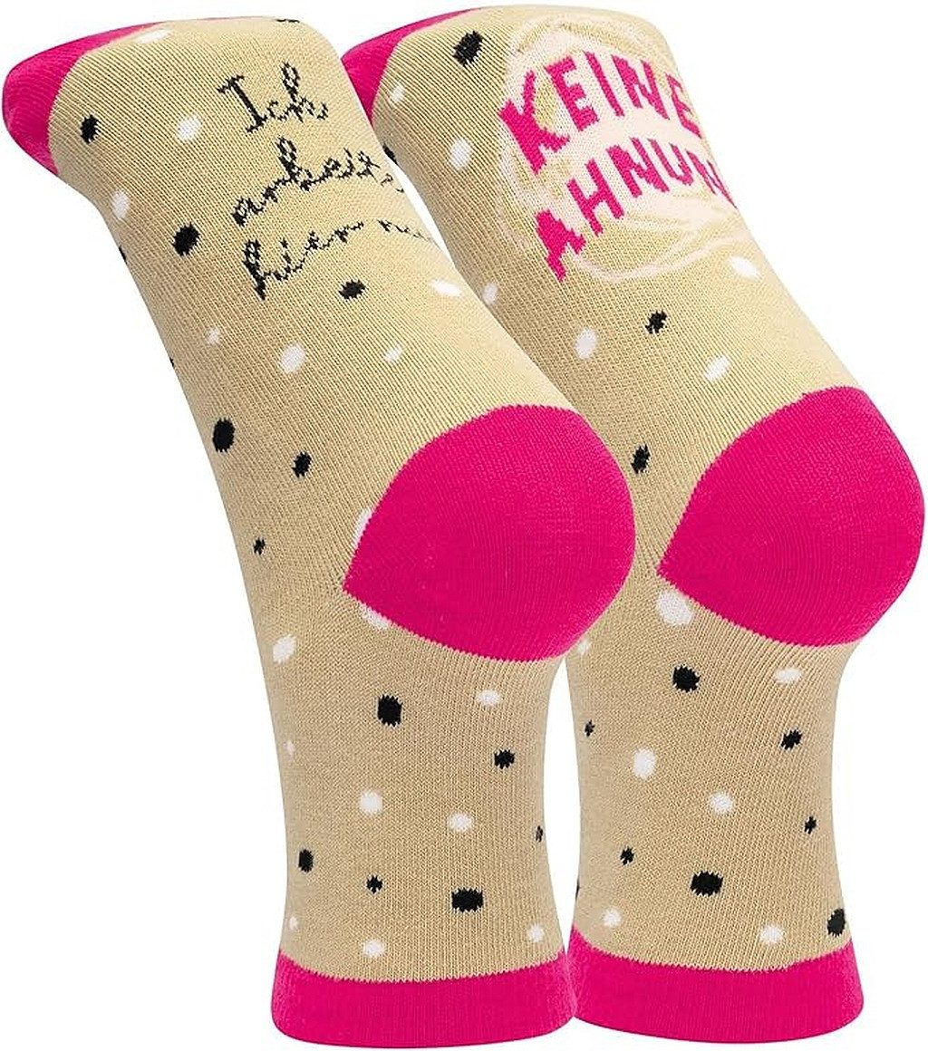 Sheepworld Socken Sheepworld Damen Socken Zaubersocken Gr 36-40 Geschenk AHNUNG 74847