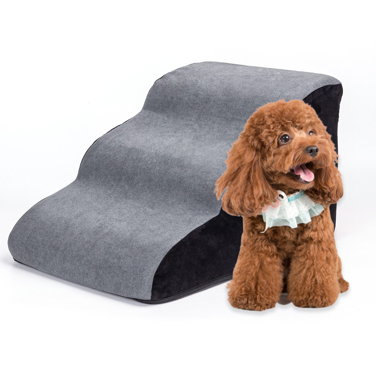 nobleza Tiermatratze Hundetreppe für Kleine Hunde, 3 Stufen Waschbar Hunde günstig online kaufen